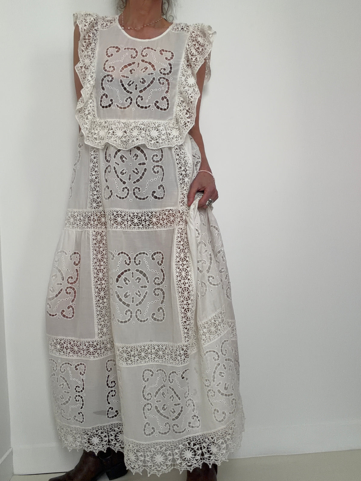 Dahlia Eyelet Maxi Dress