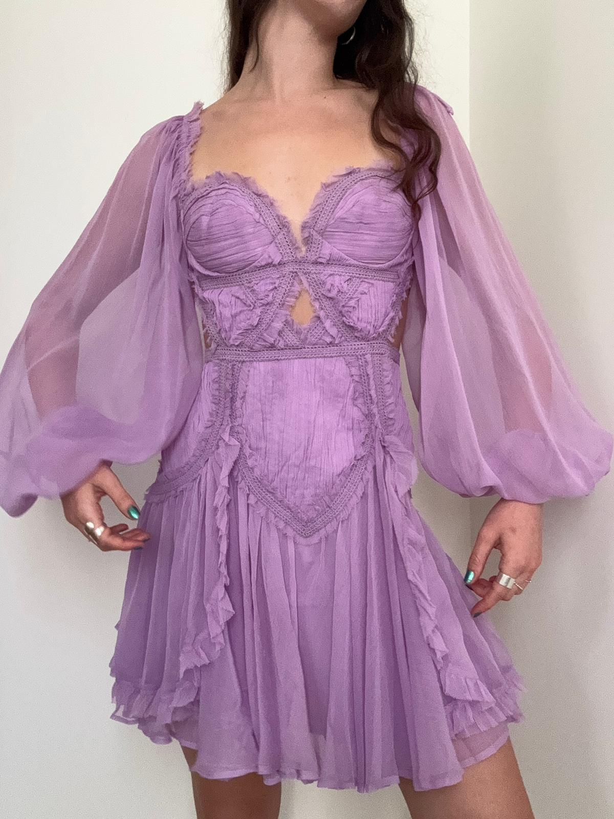 Lilac Maiden Mini Dress | Dresses