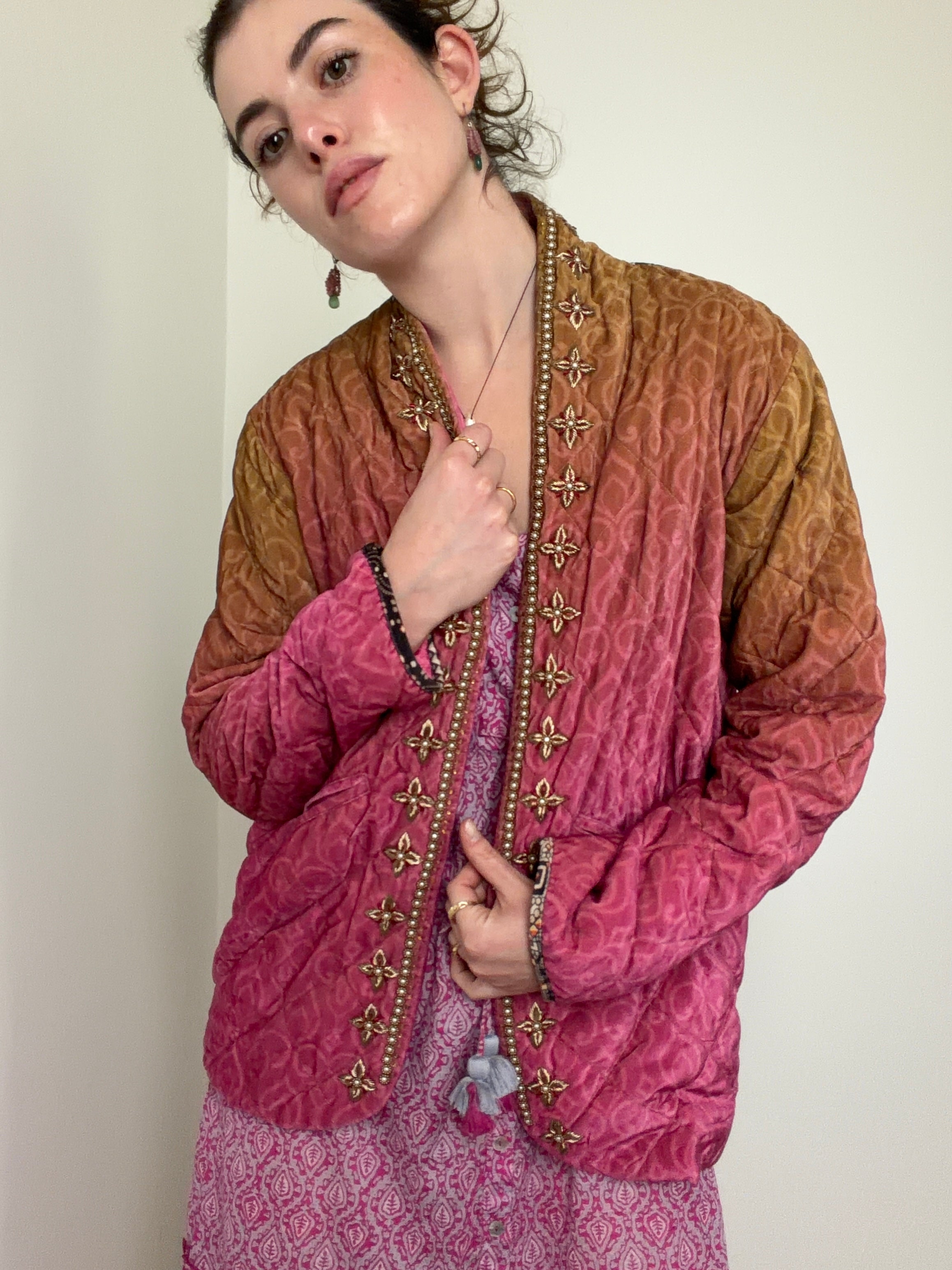 Rapsodia Velvet Quilted Jacket