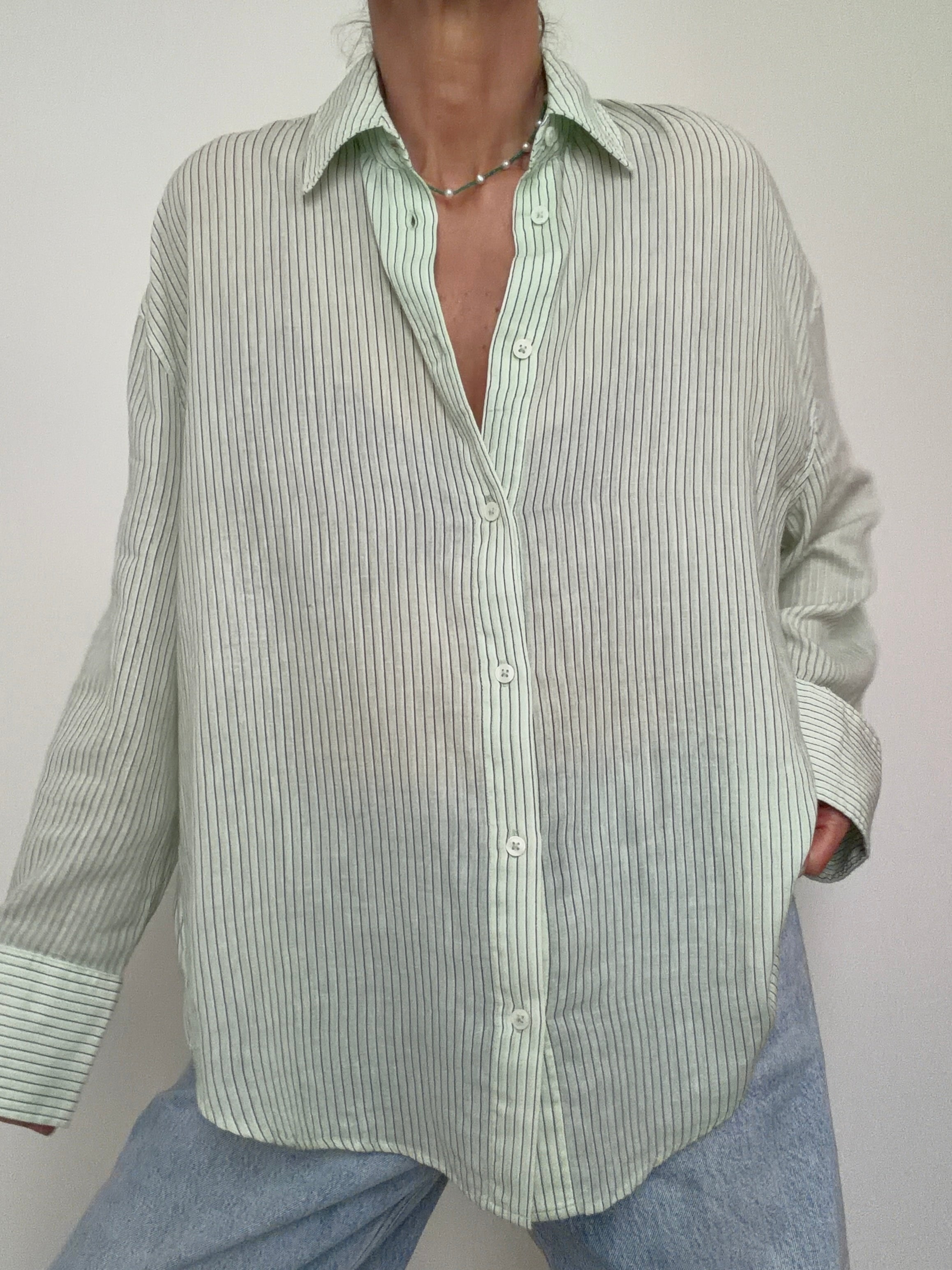 Riviera Pinstripe Shirt
