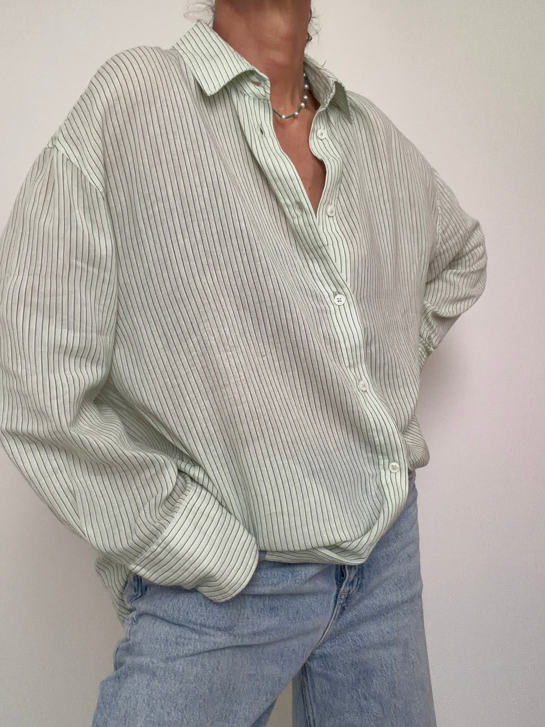 Riviera Pinstripe Shirt
