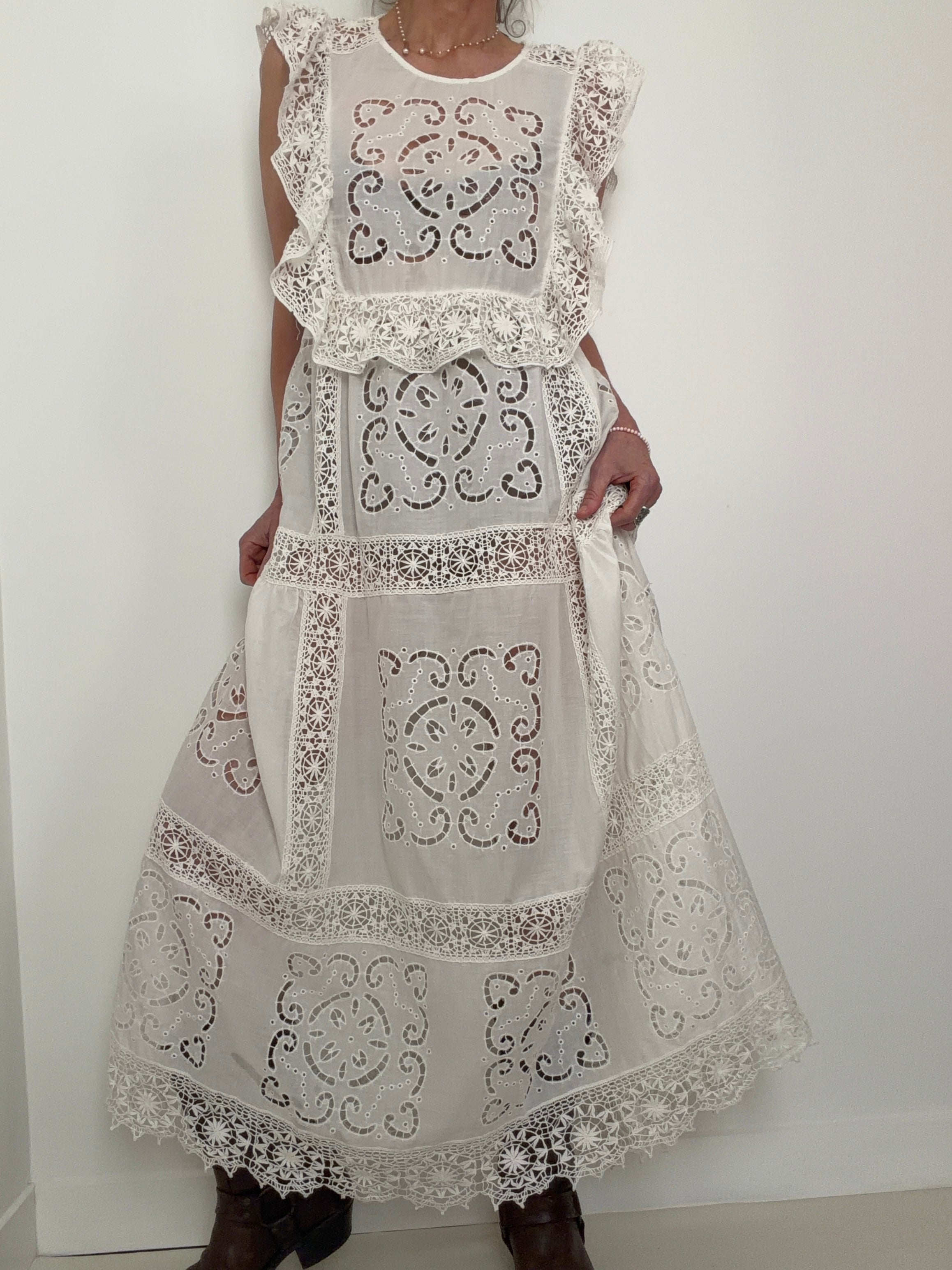 Dahlia Eyelet Maxi Dress
