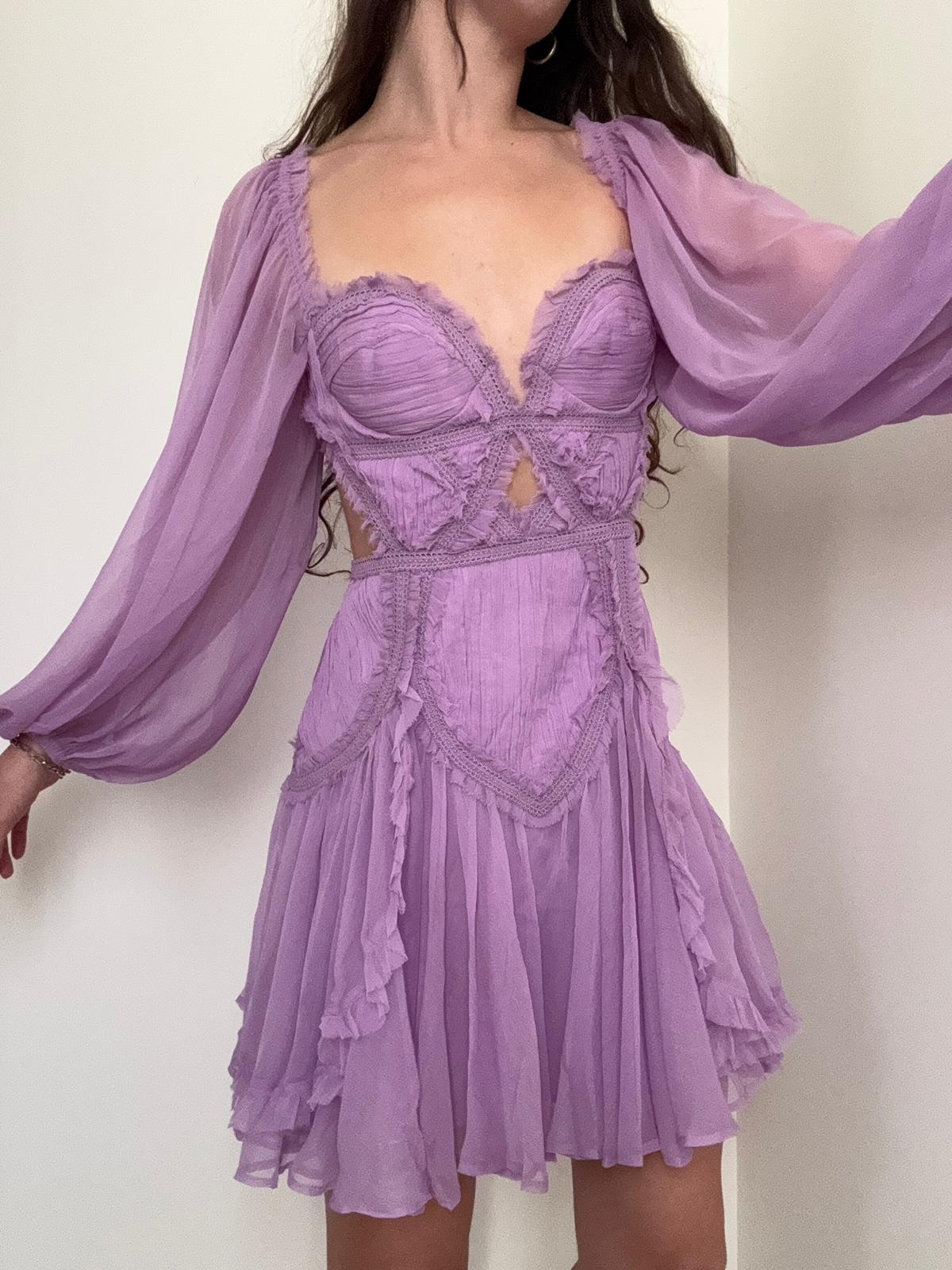 Lilac Maiden Mini Dress | Dresses