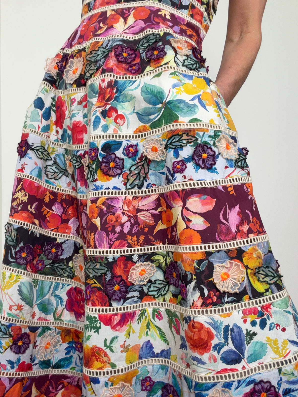Maeve Floral Midi Dress