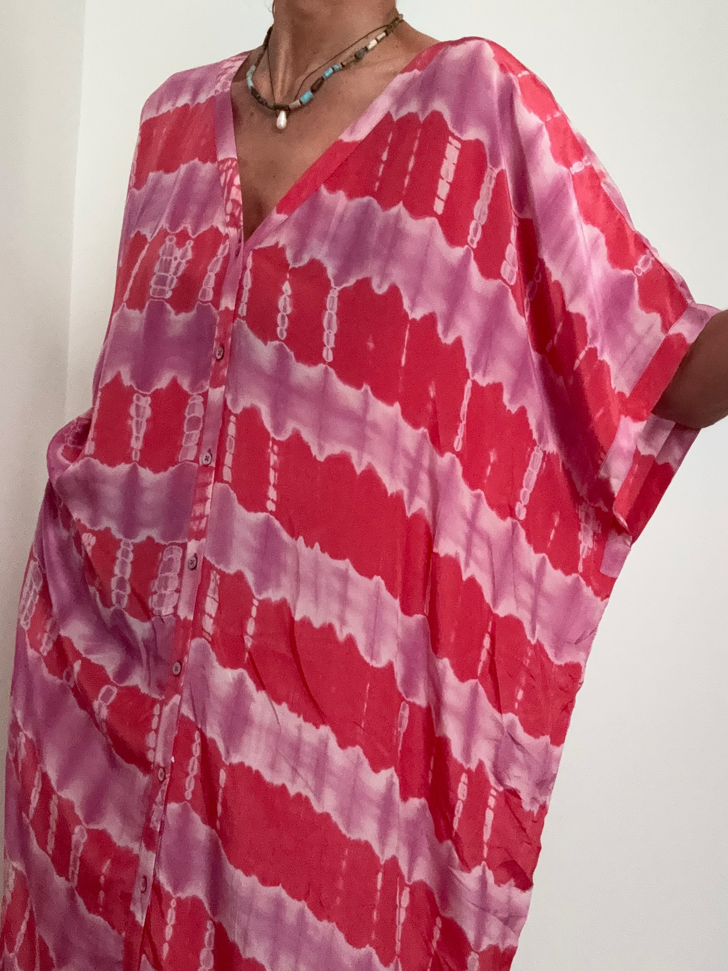 Sam Kaftan Dress Bubblegum | Dresses