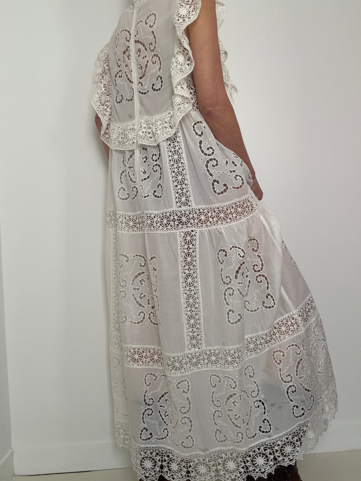 Dahlia Eyelet Maxi Dress