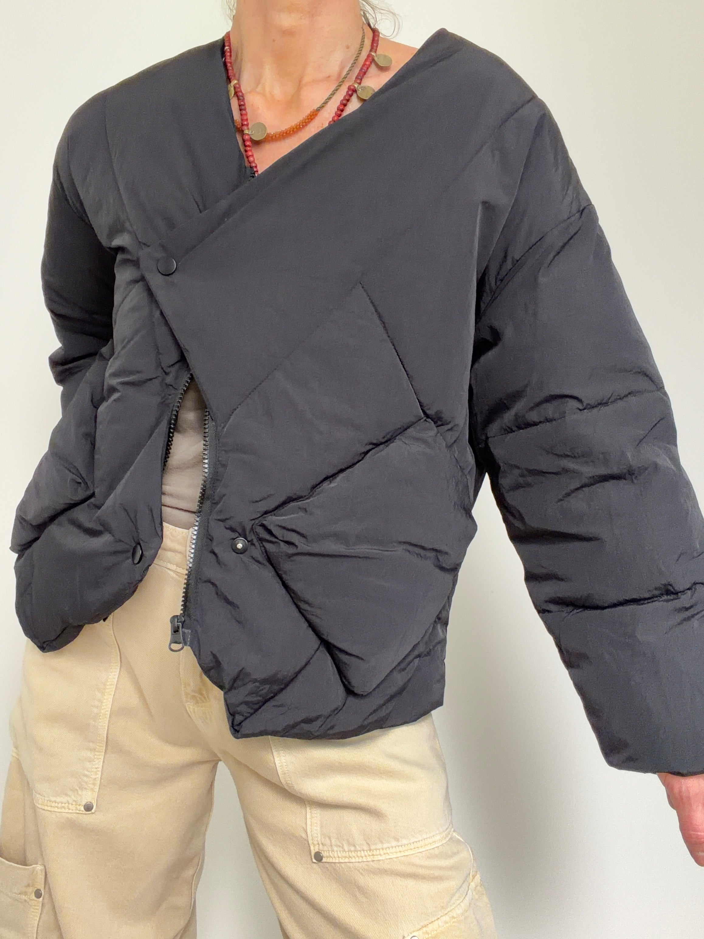 Crossover Puffer Black