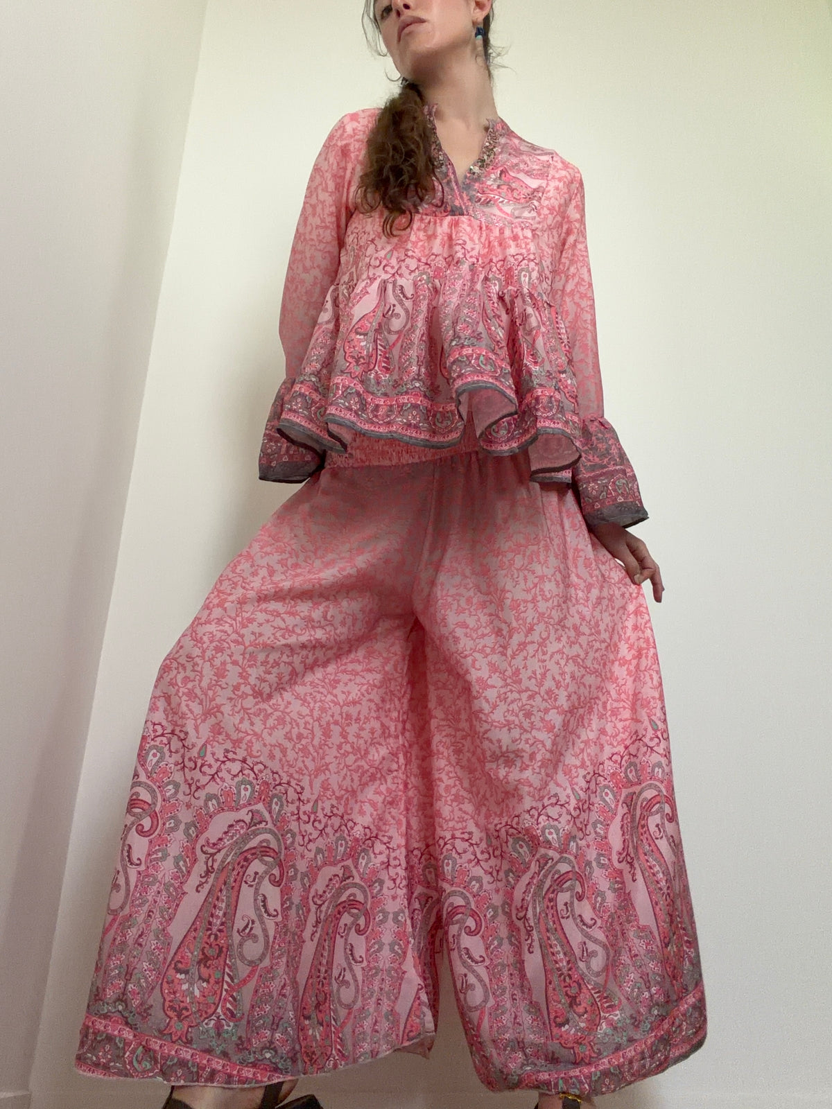 Paisley Palazzo Pants