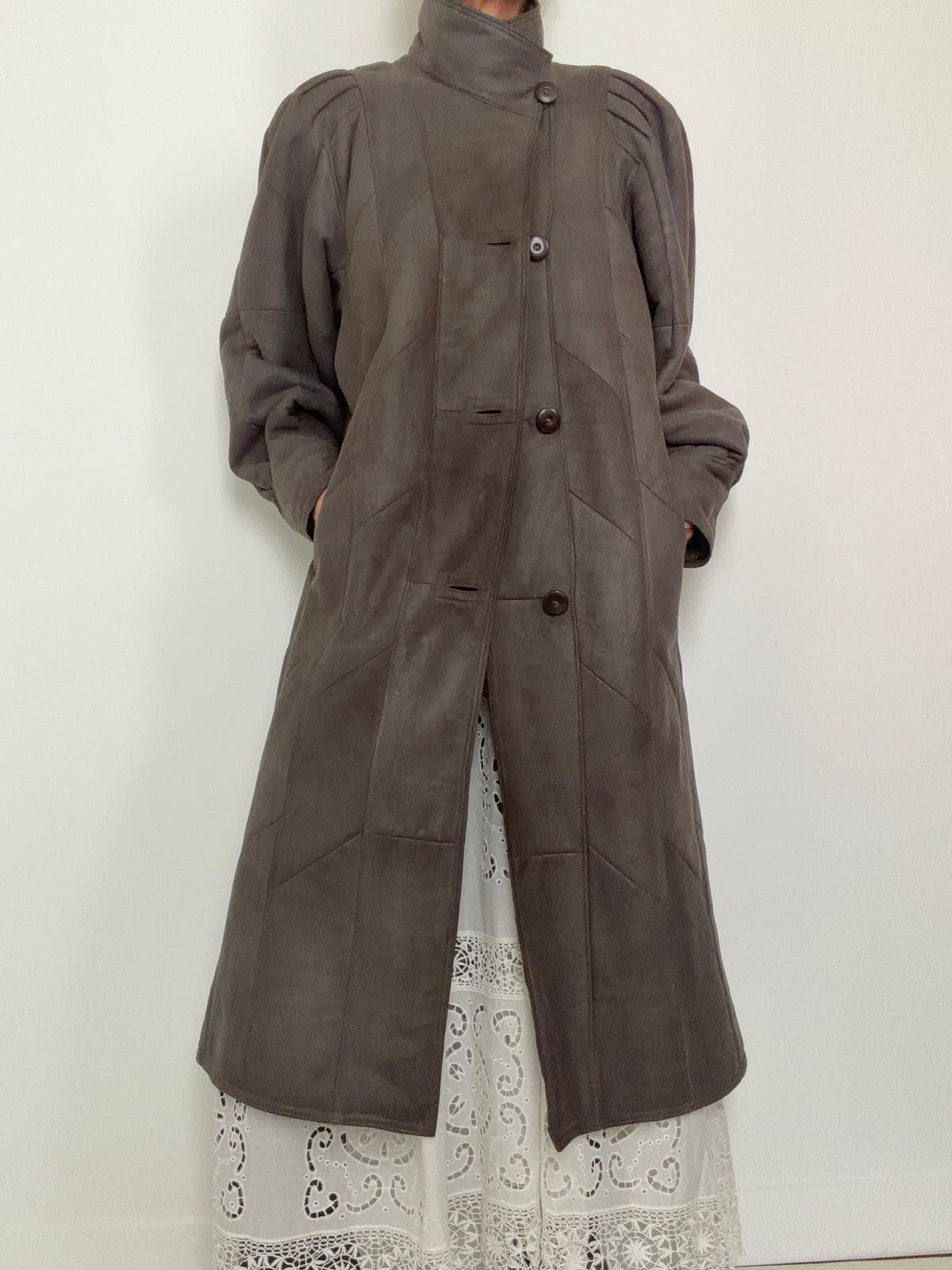 Military Maiden Shearling Coat
