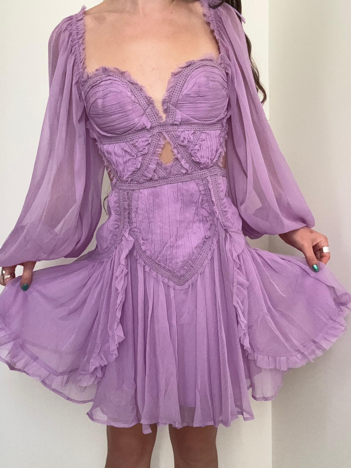 Lilac Maiden Mini Dress | Dresses