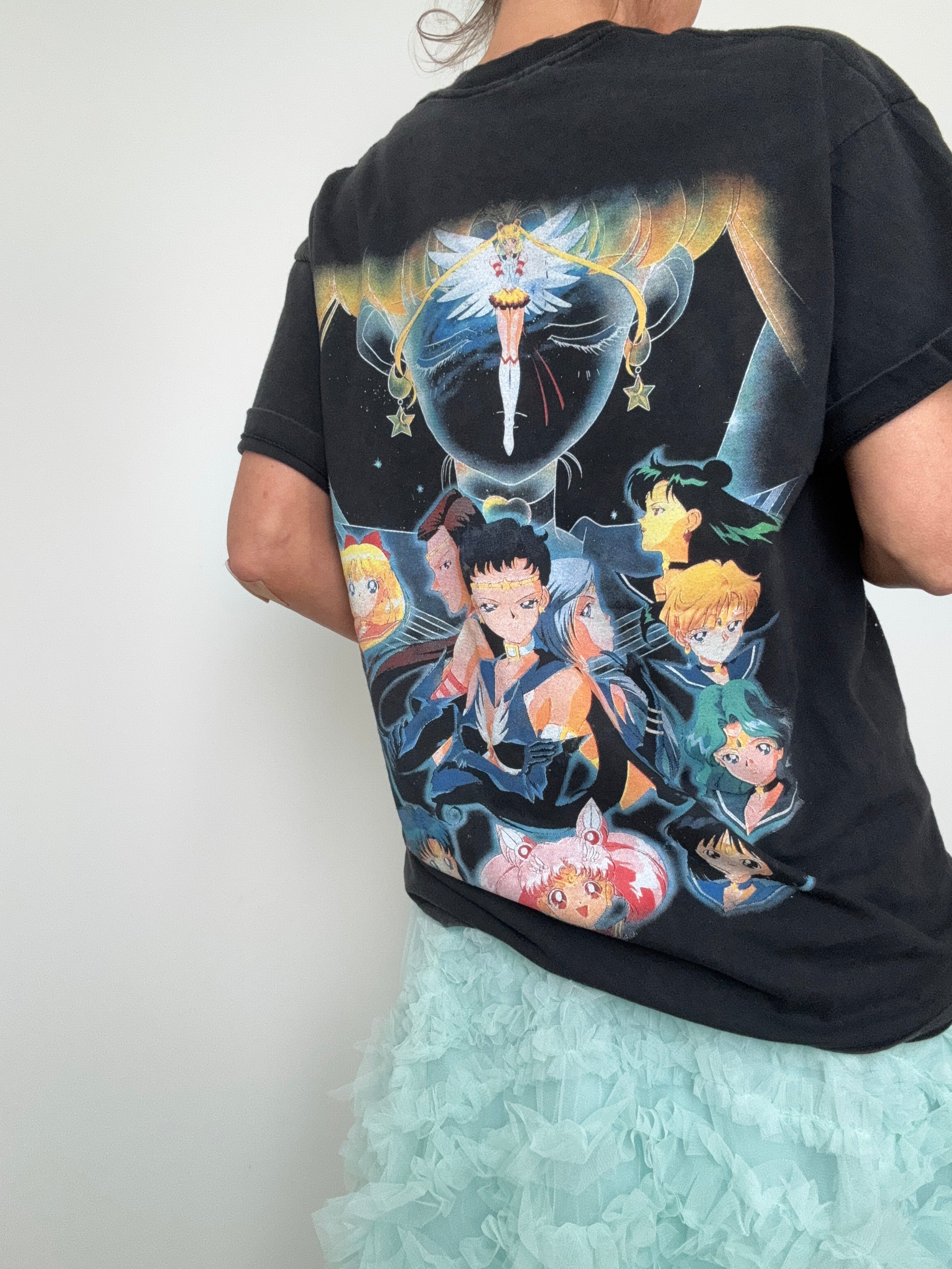 Sailor Moon Black Tee | T-Shirts
