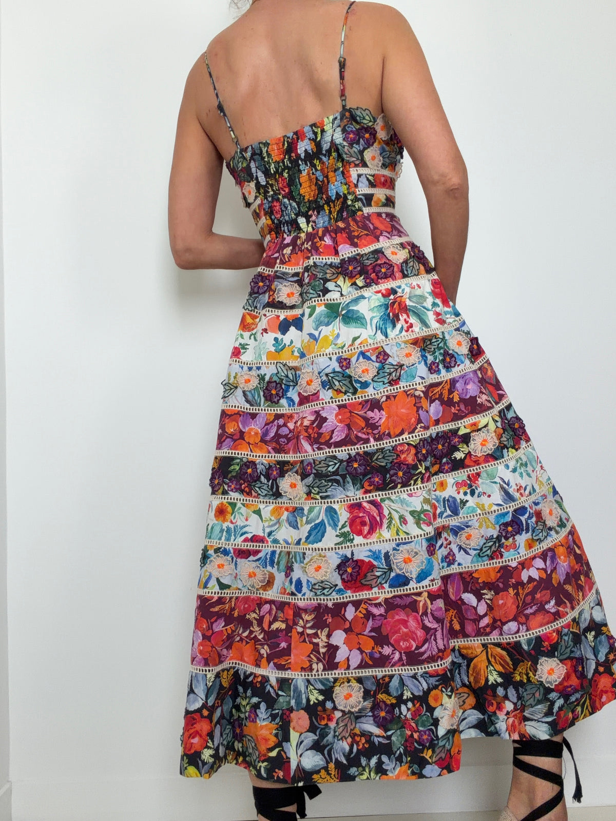 Maeve Floral Midi Dress
