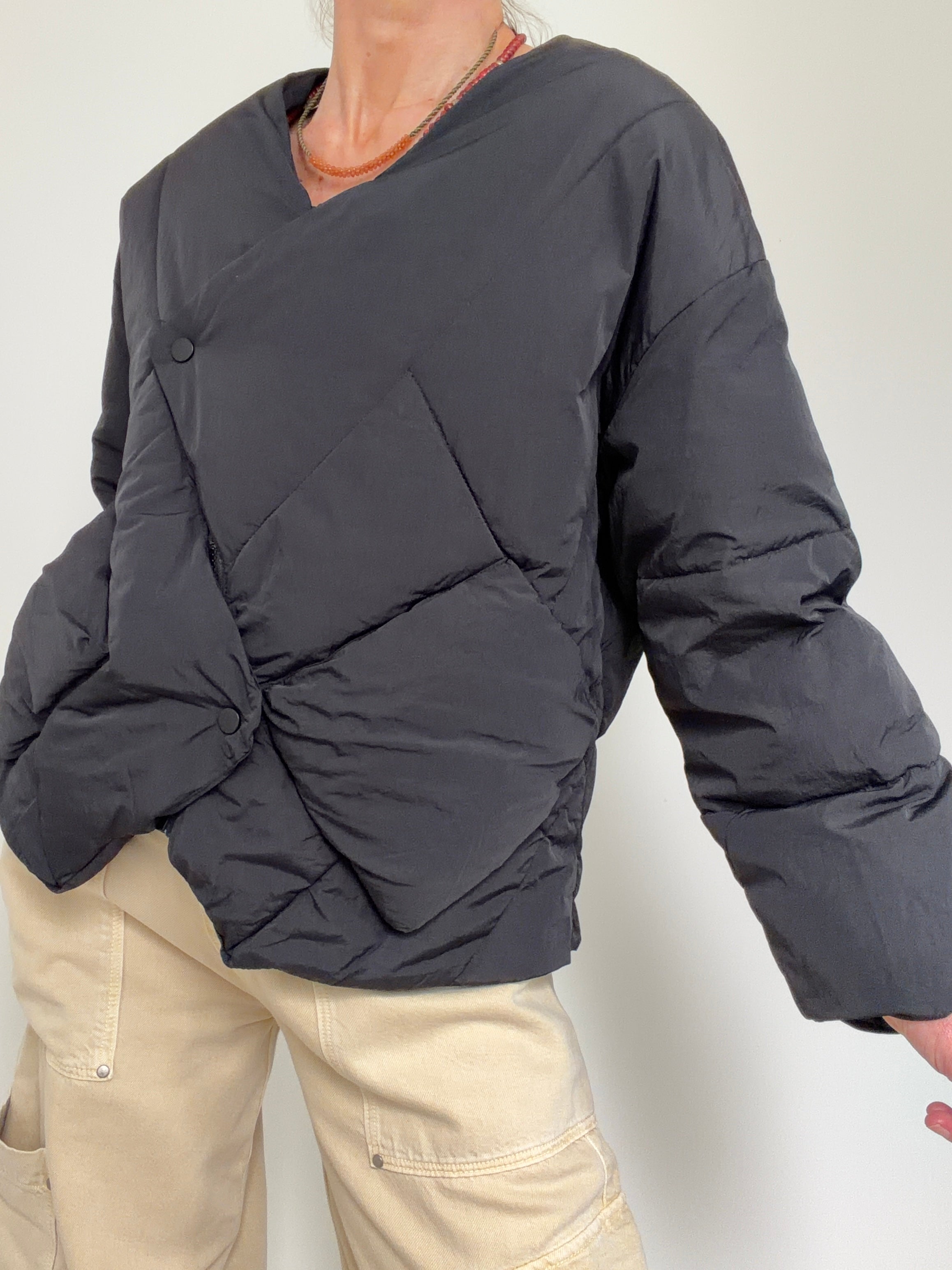 Crossover Puffer Black