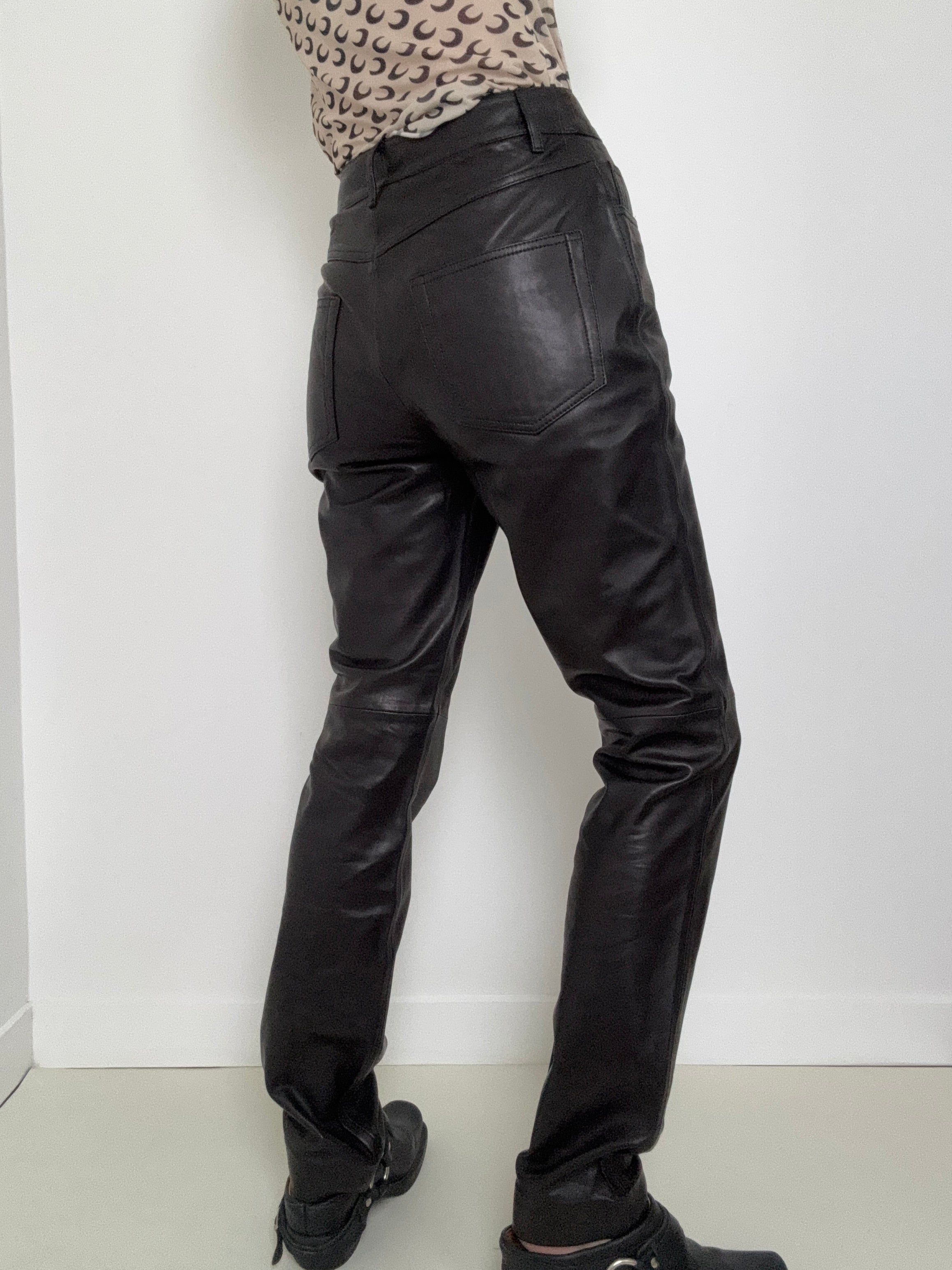 Leather Pants Midnight | Pants
