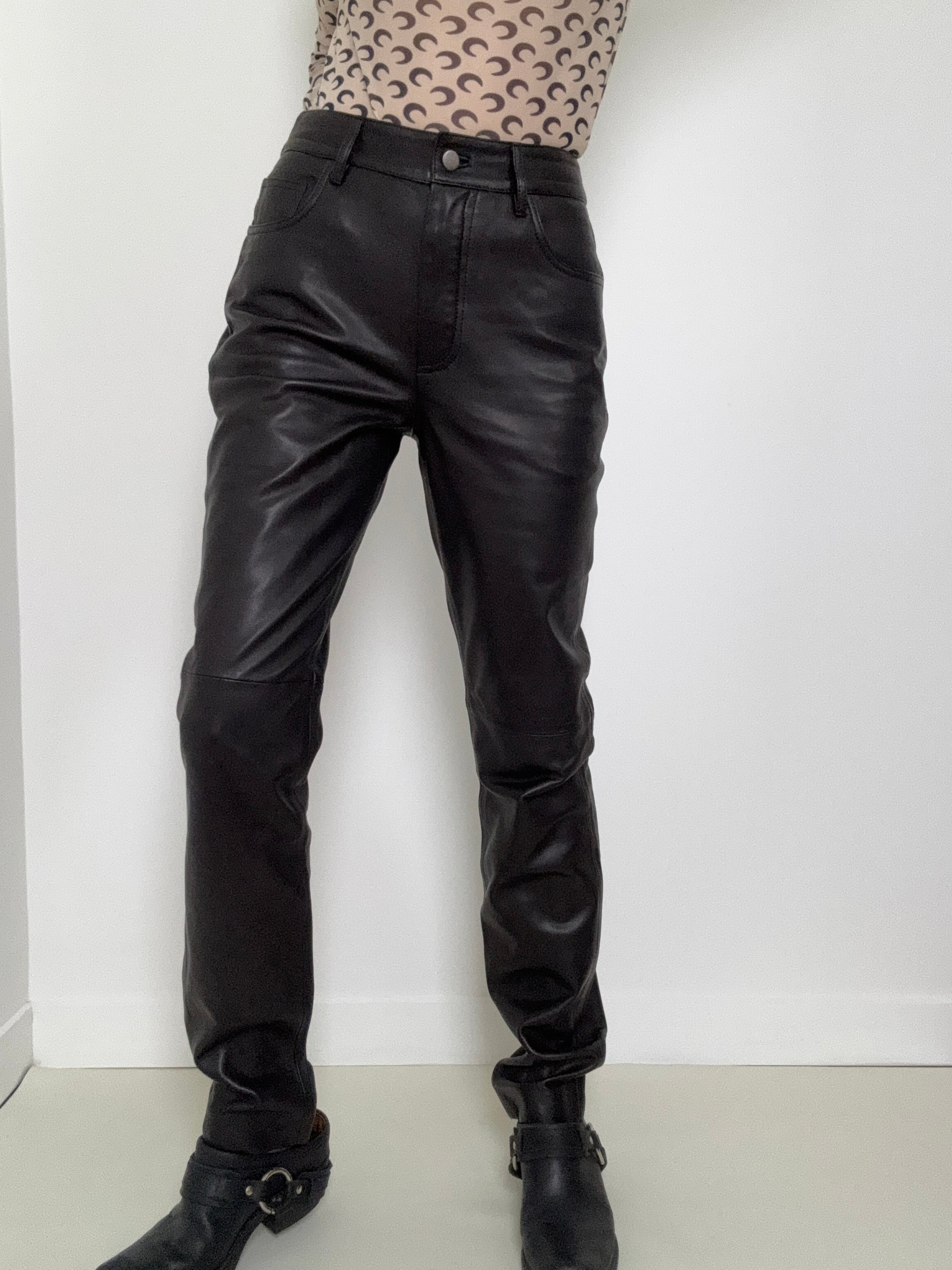 Leather Pants Midnight | Pants