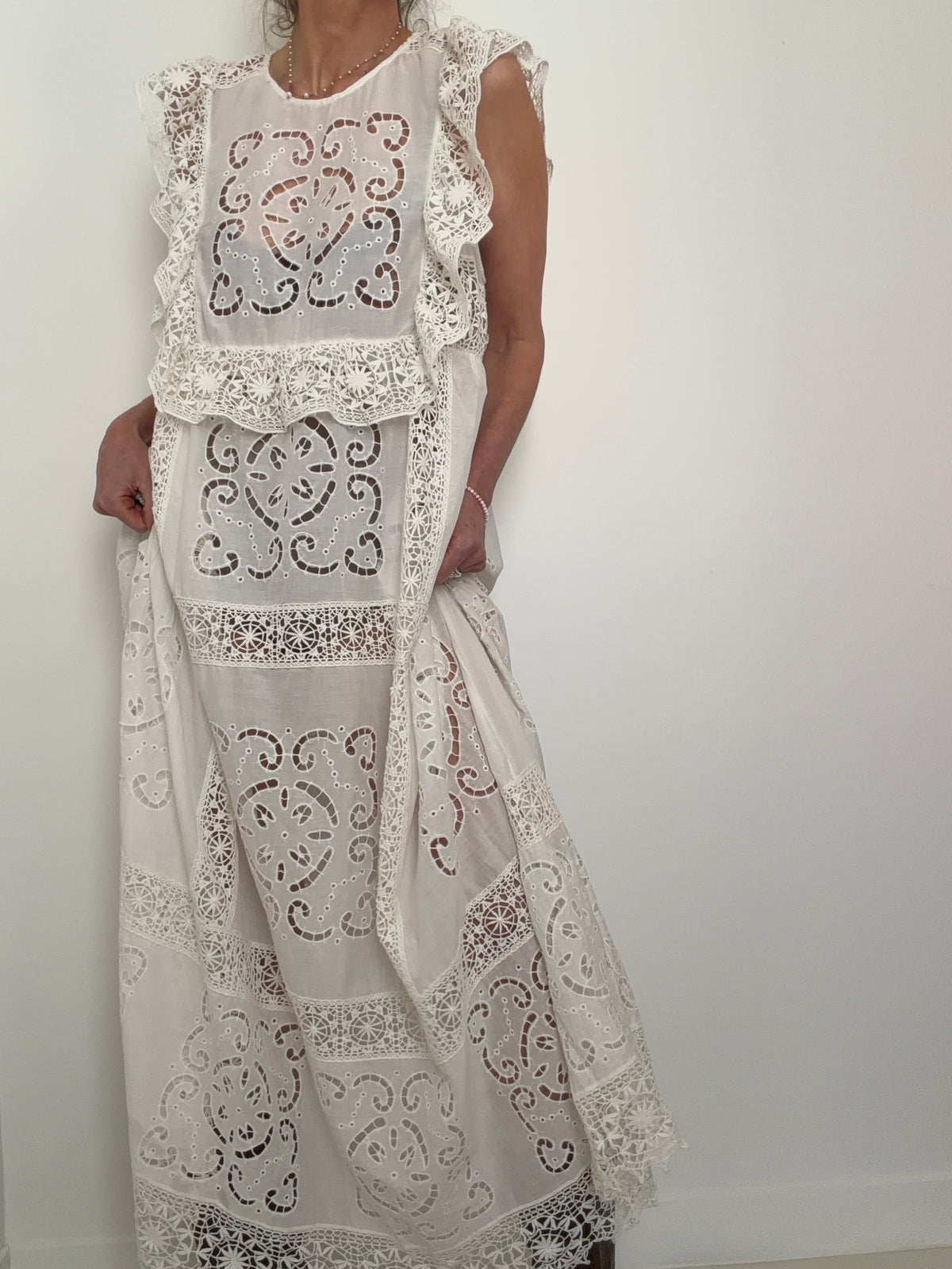 Dahlia Eyelet Maxi Dress