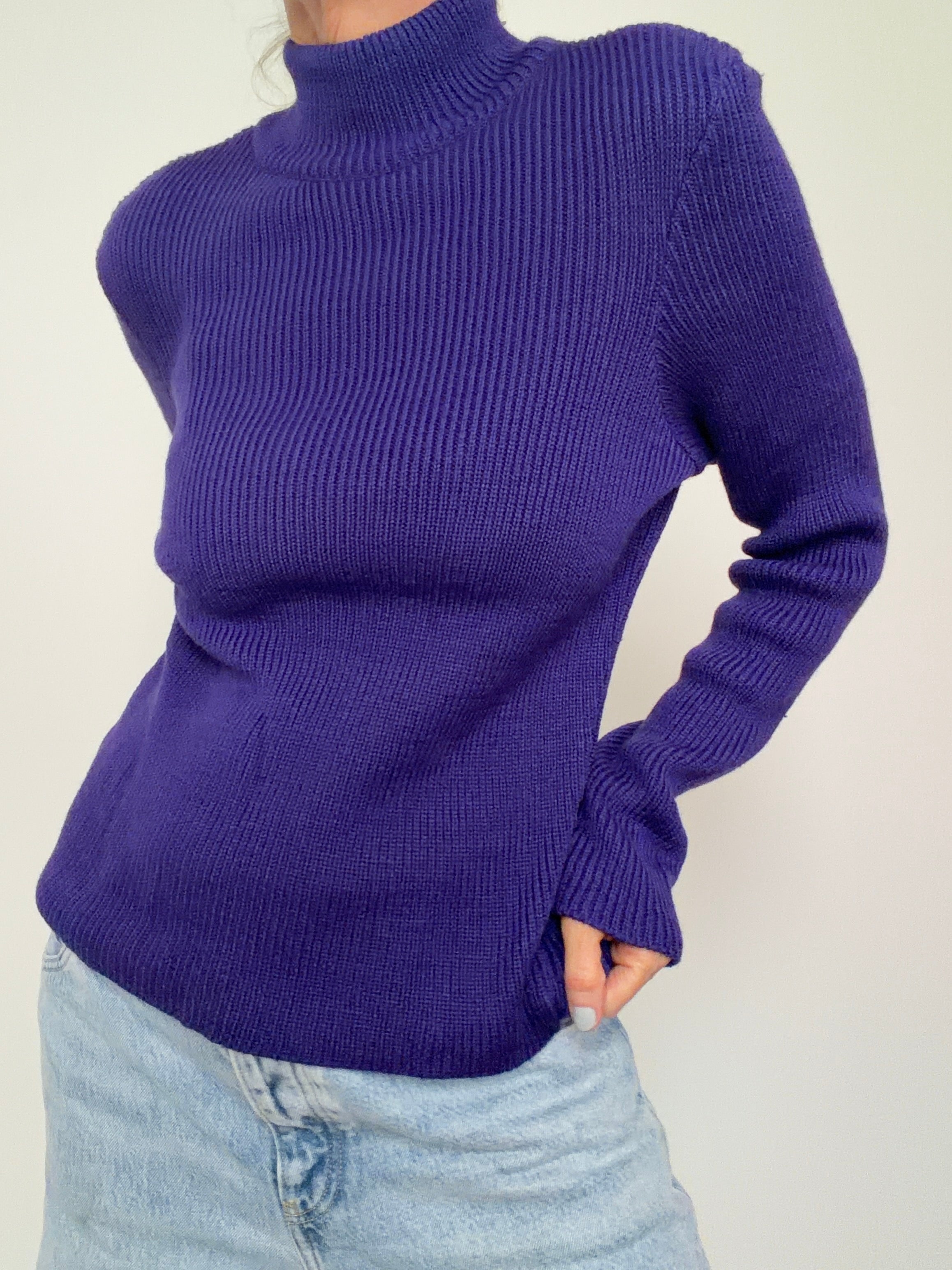 Electric Violet Knit