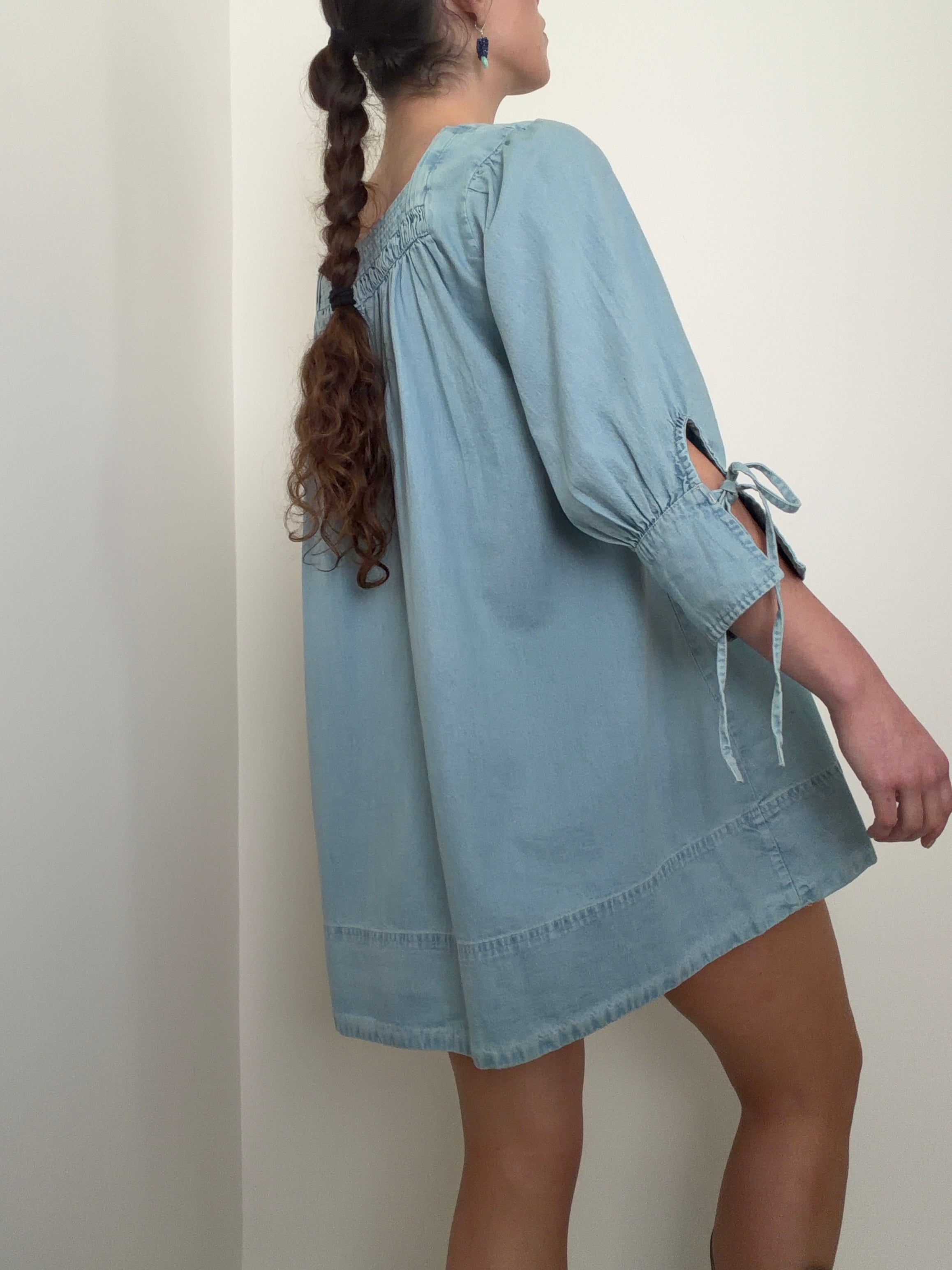 Sonora Denim Mini Dress