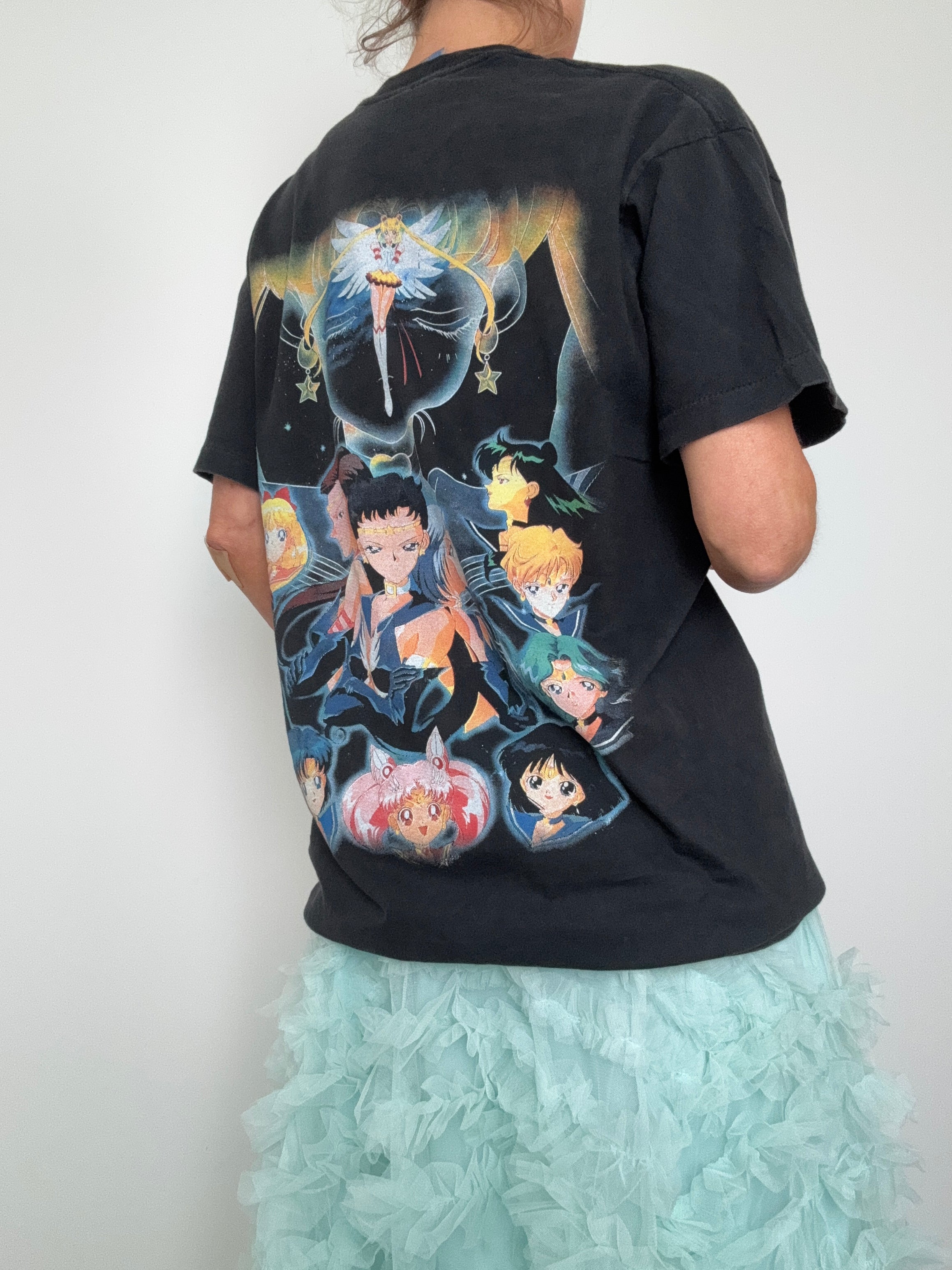 Sailor Moon Black Tee | T-Shirts