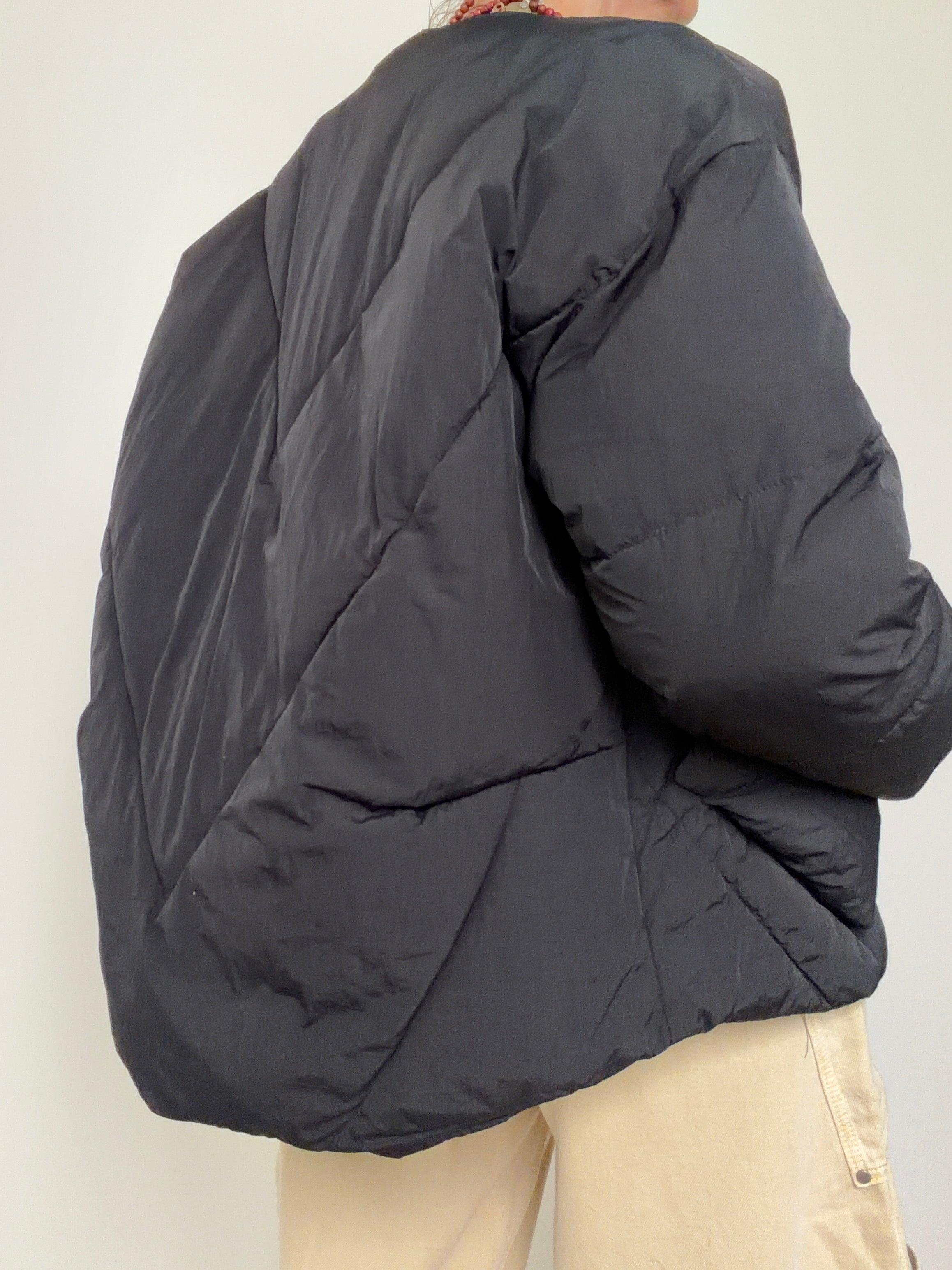 Crossover Puffer Black