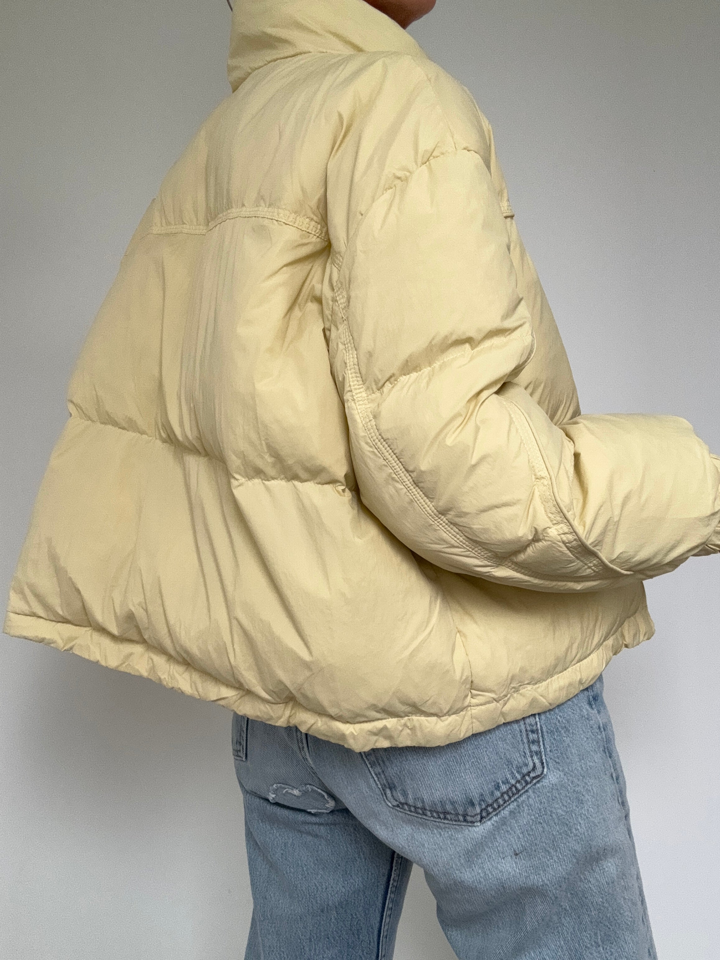 Marshmallow Yellow Puffer | Jackets
