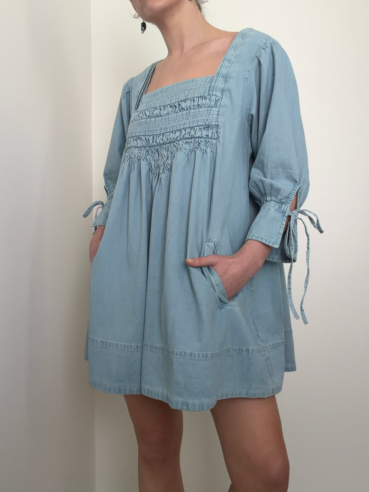 Sonora Denim Mini Dress