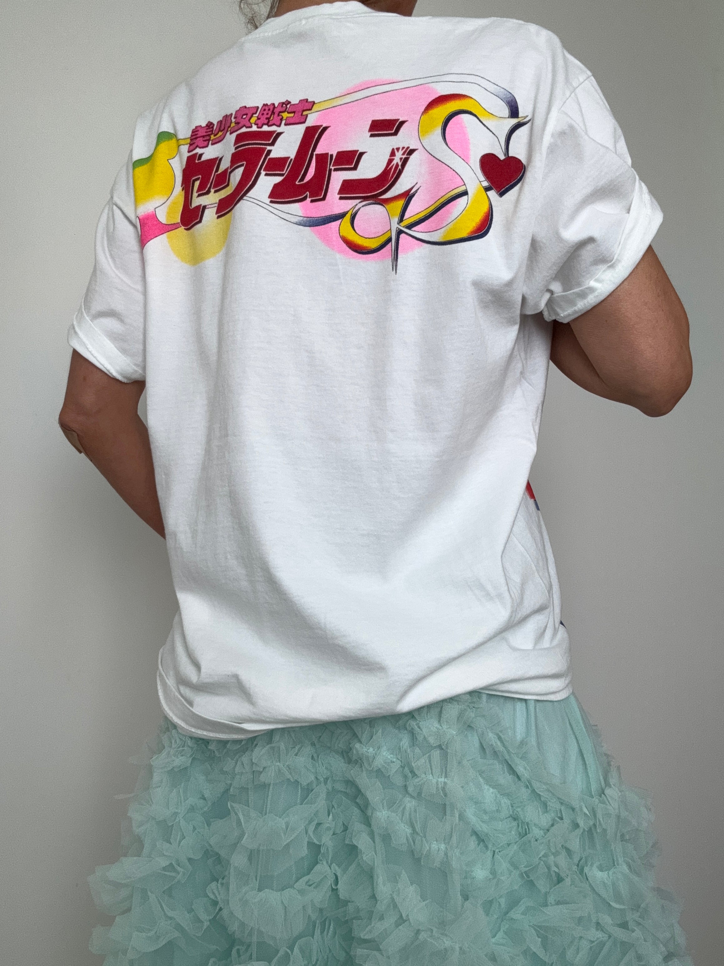 White Anime Tee