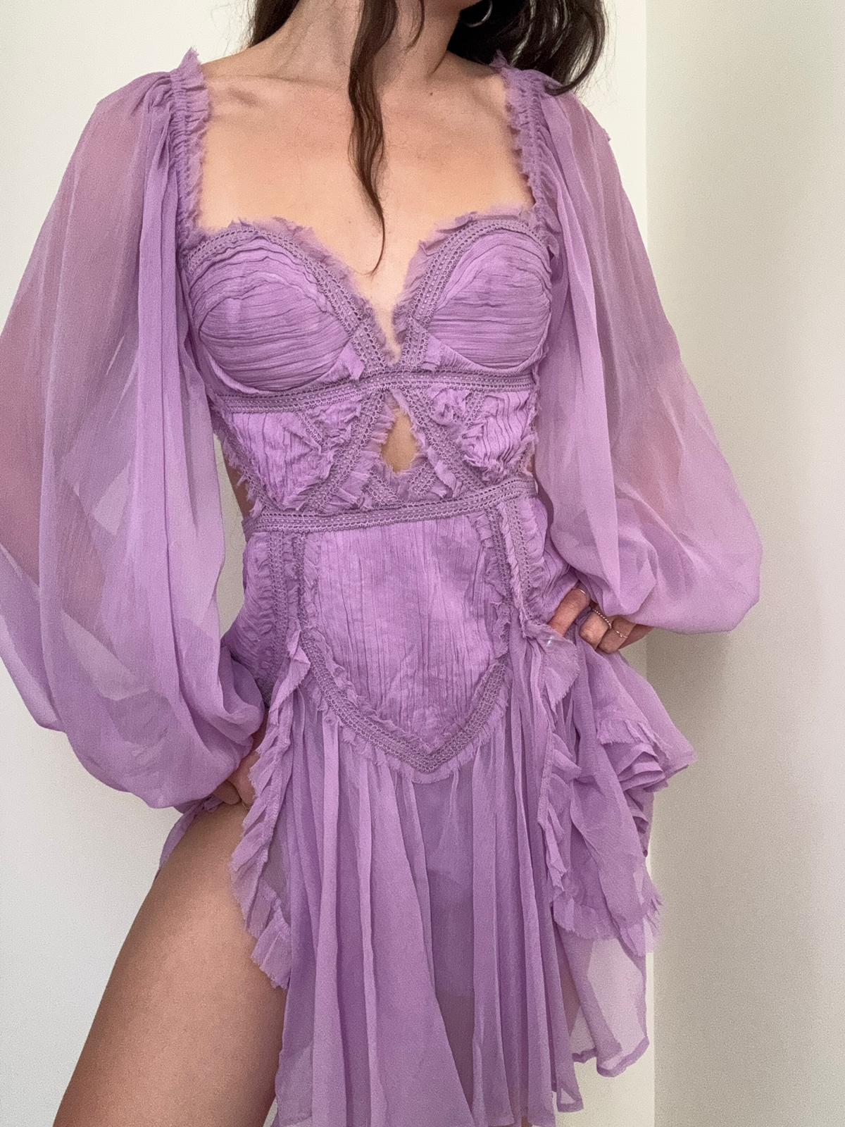 Lilac Maiden Mini Dress | Dresses