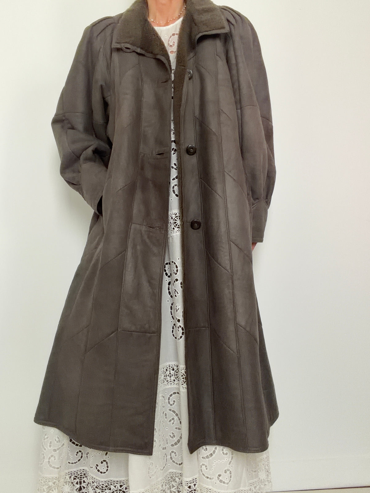 Military Maiden Shearling Coat