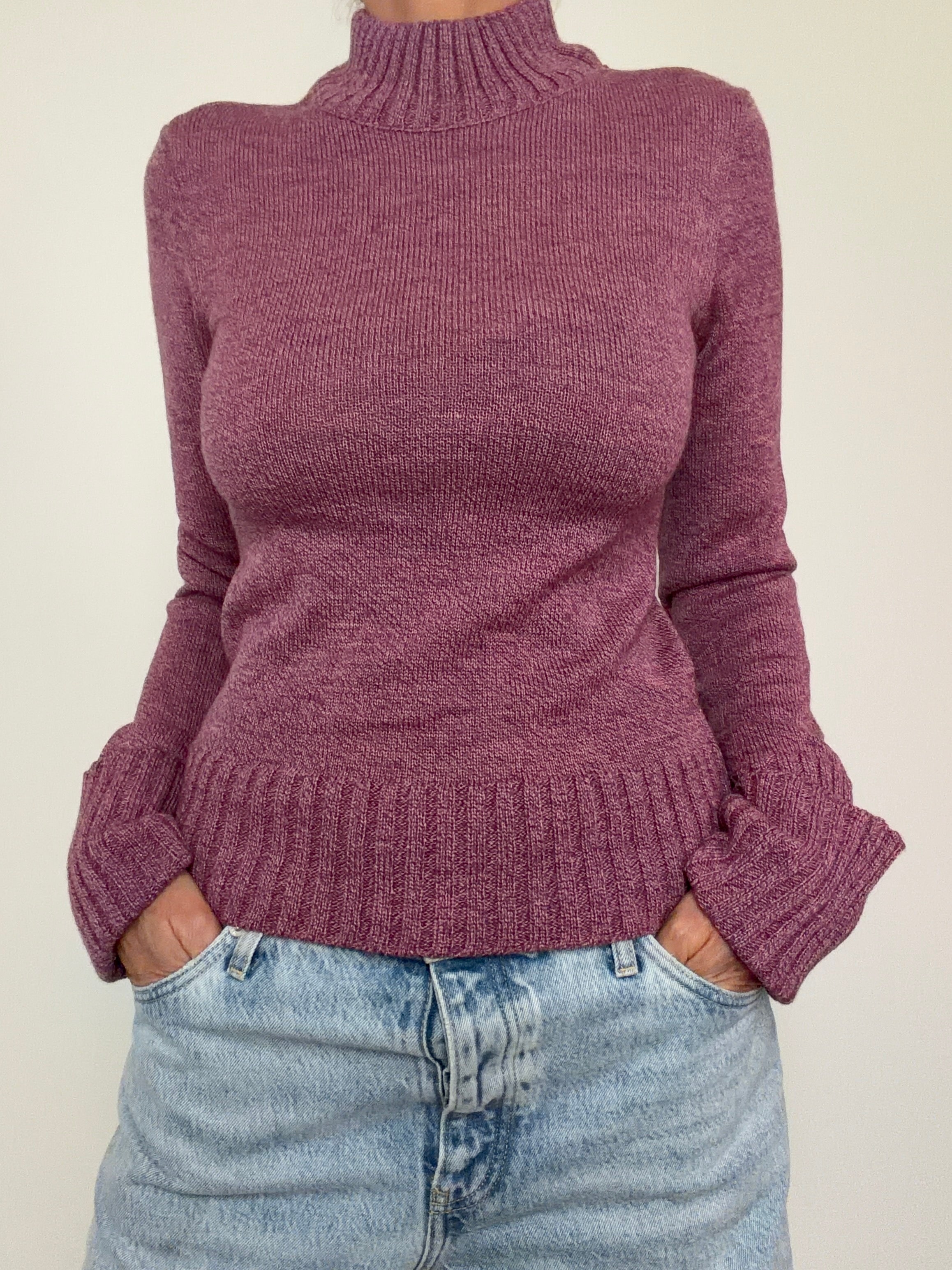 Rasberry Wool Knit