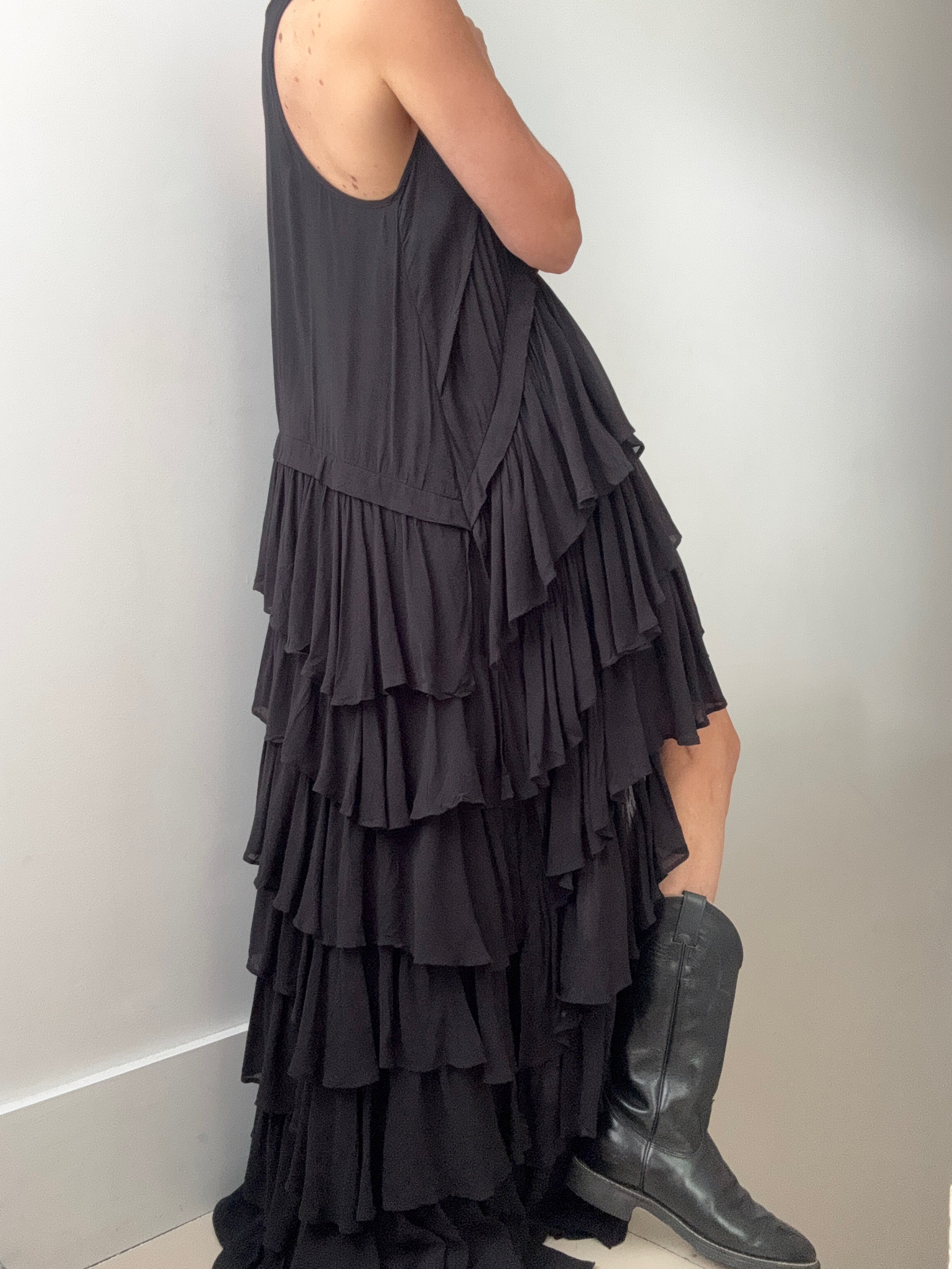 All Saints Dresses Cavarly Tiered Ruffle Maxi Dress
