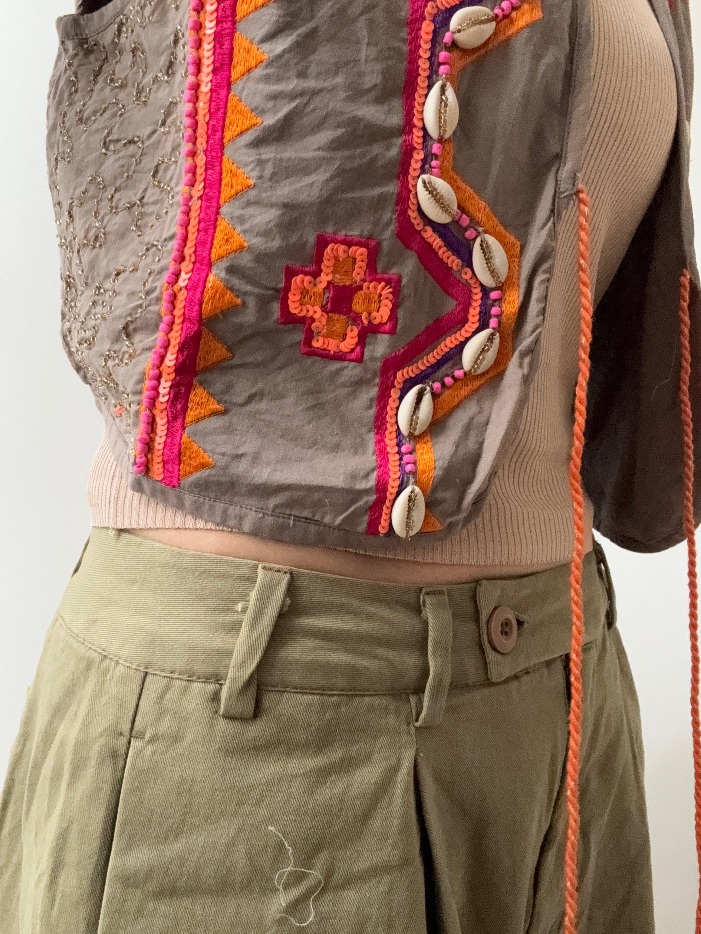 Amina Cotton Vest Shells | Vests