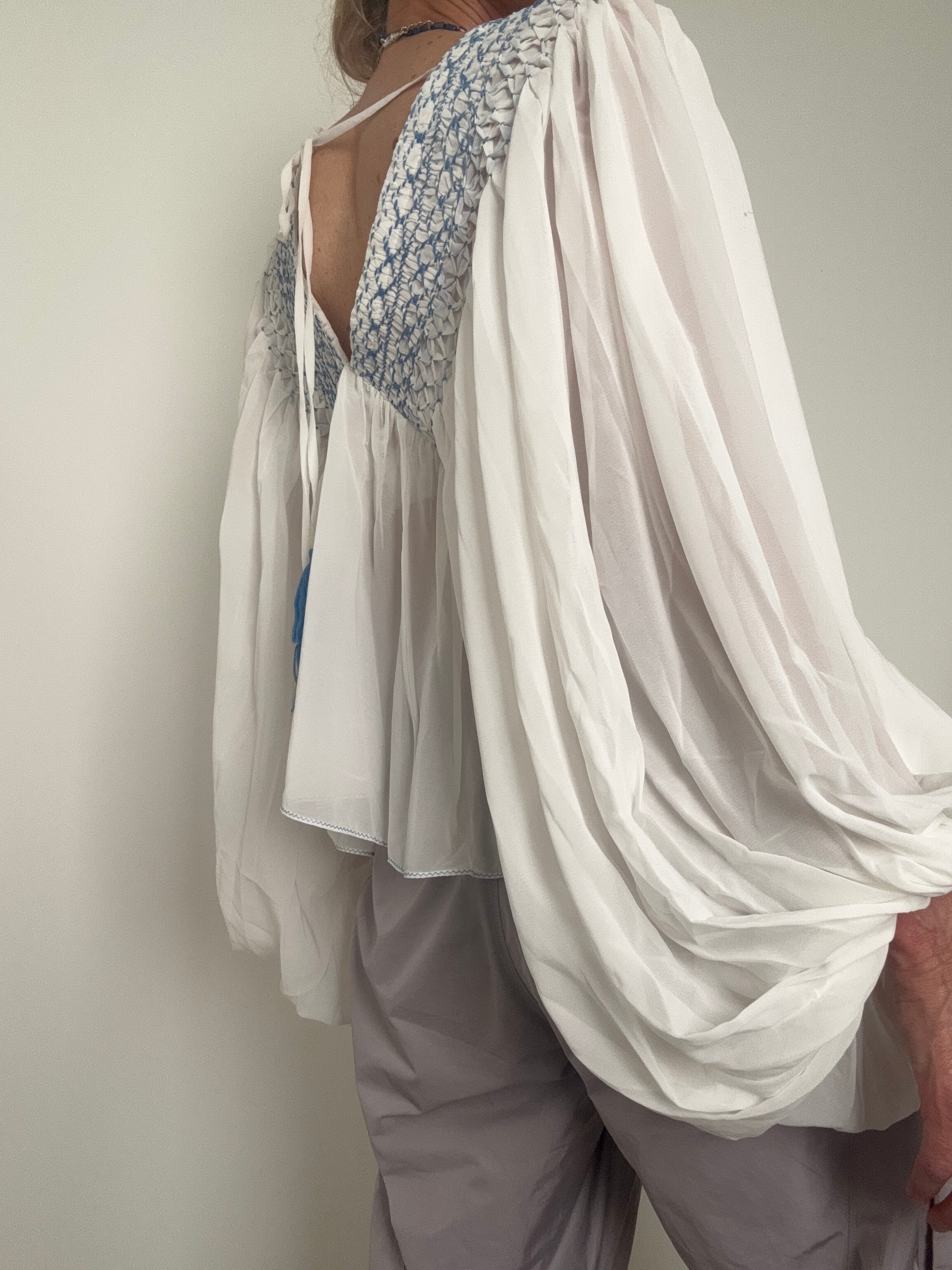 Smocked Bohemian Top | Tops