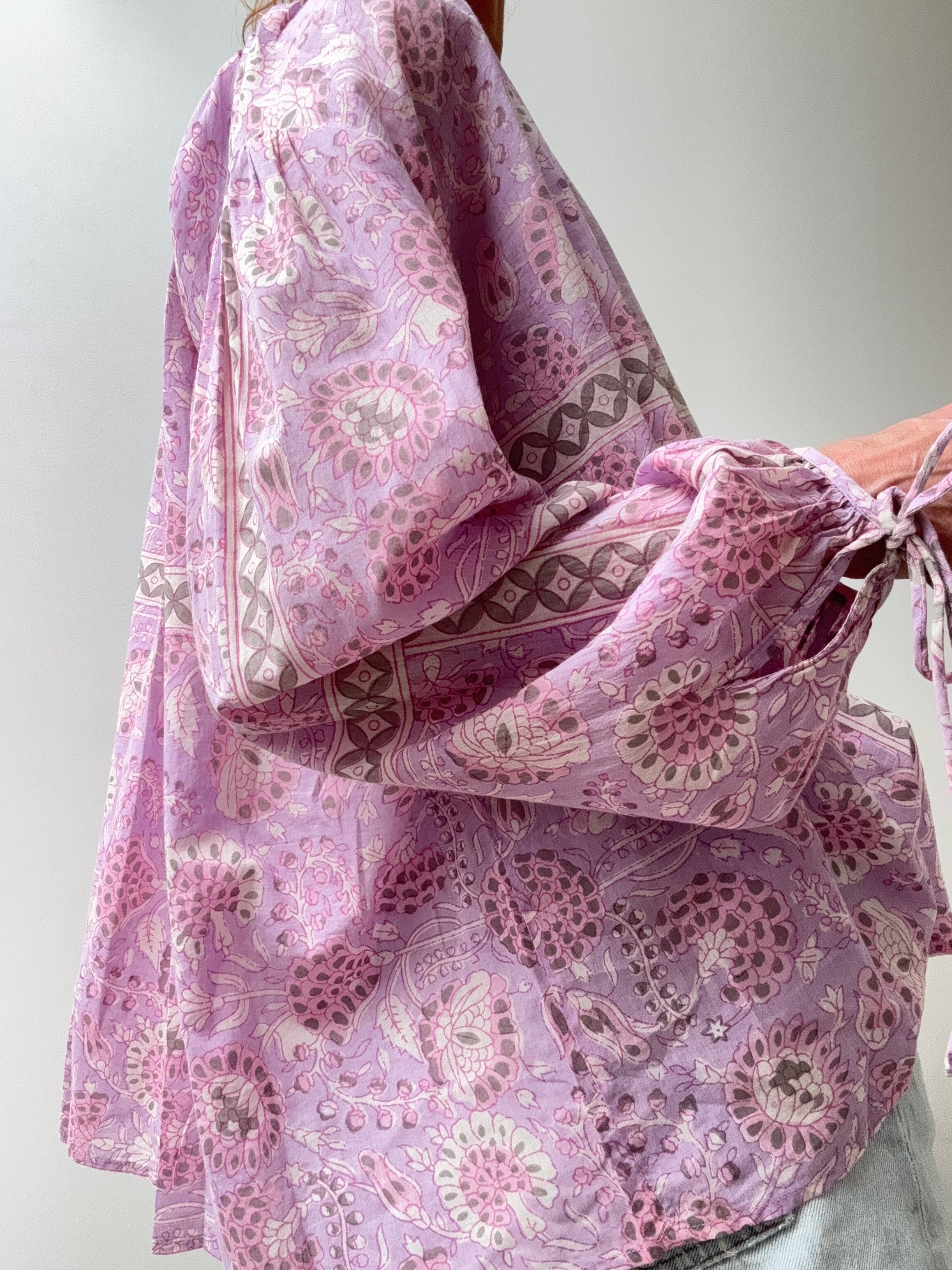 Antik Batik Flavie Blouse Purple | Blouses