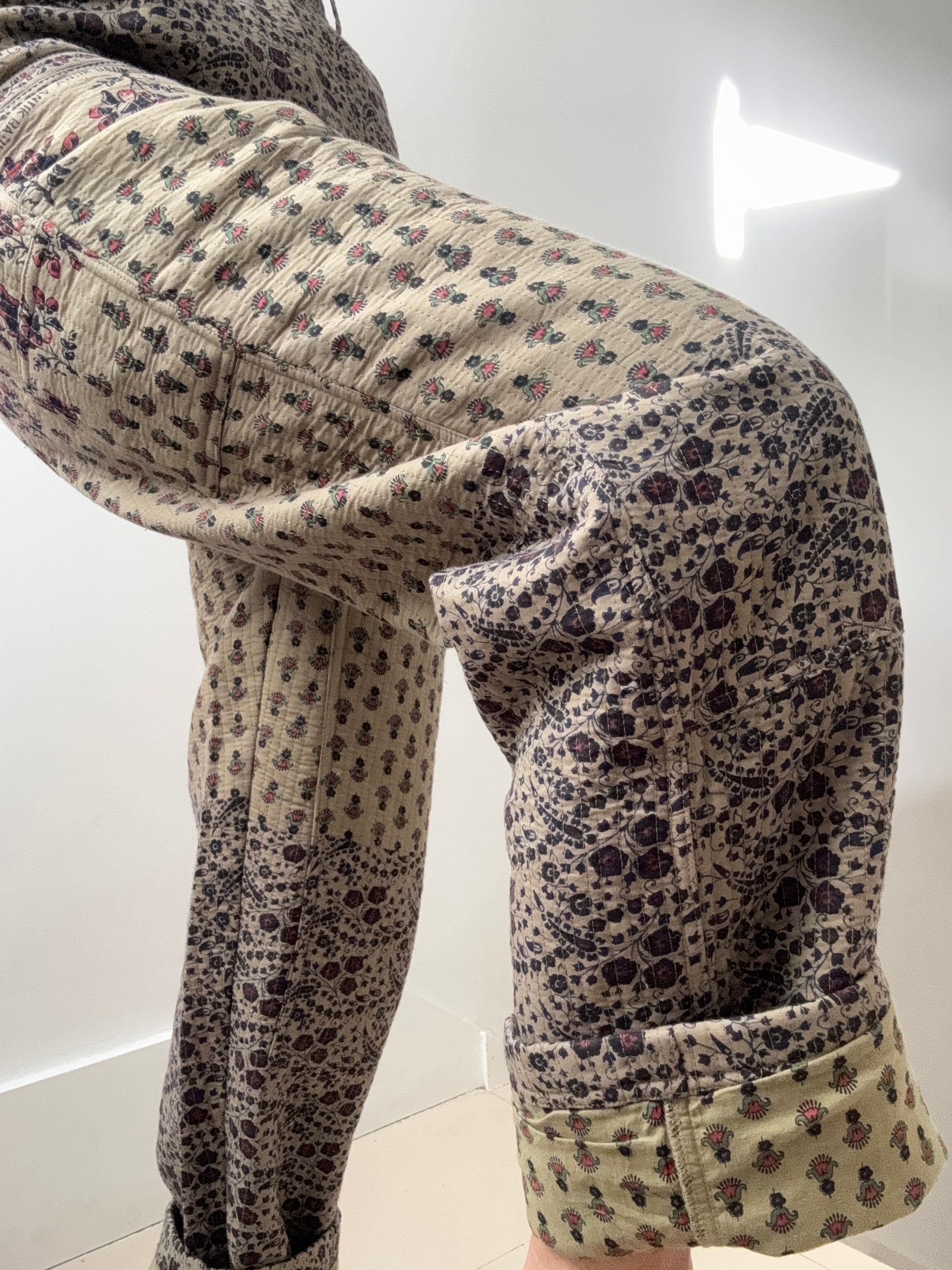 Irina Quilt Block Print Pants | Pants