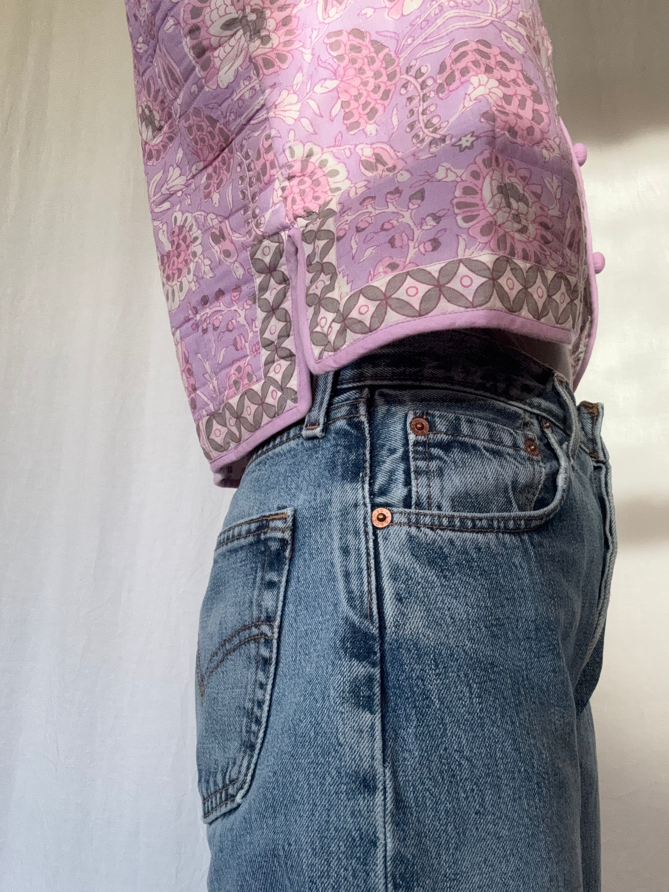 Antik Batik Block Print Vest | Vests