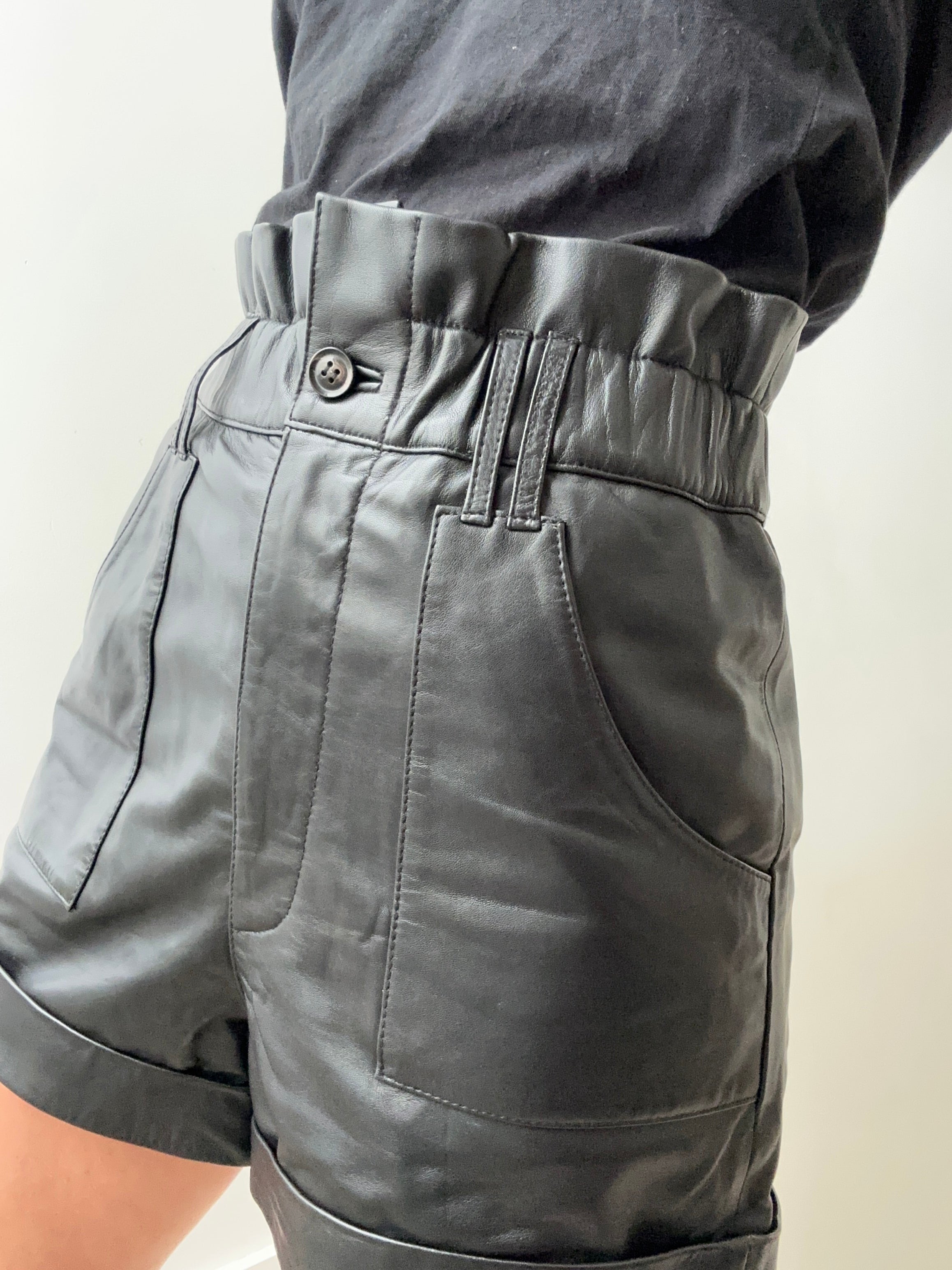 ba&sh Shorts The Kate Short Black