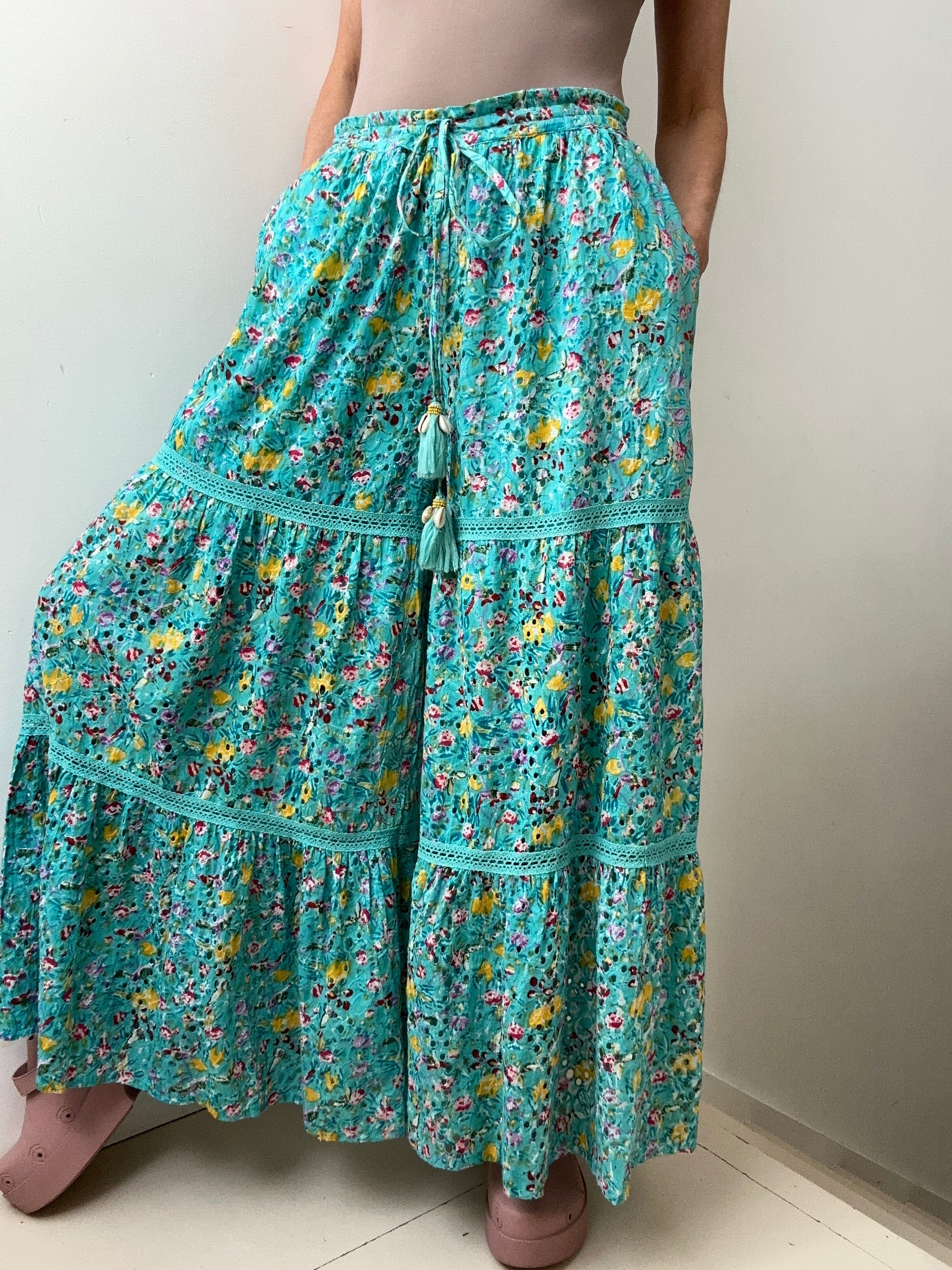 Beatnik Philosophy Floral Flares | Pants