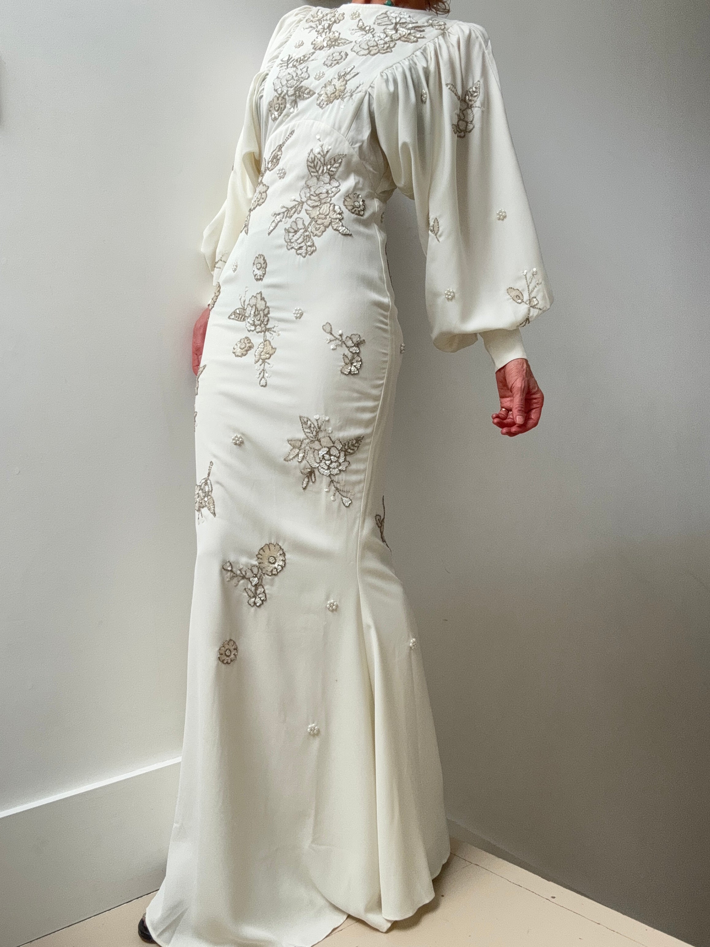 Drop Sleeve Fishtail Dress | Dresses