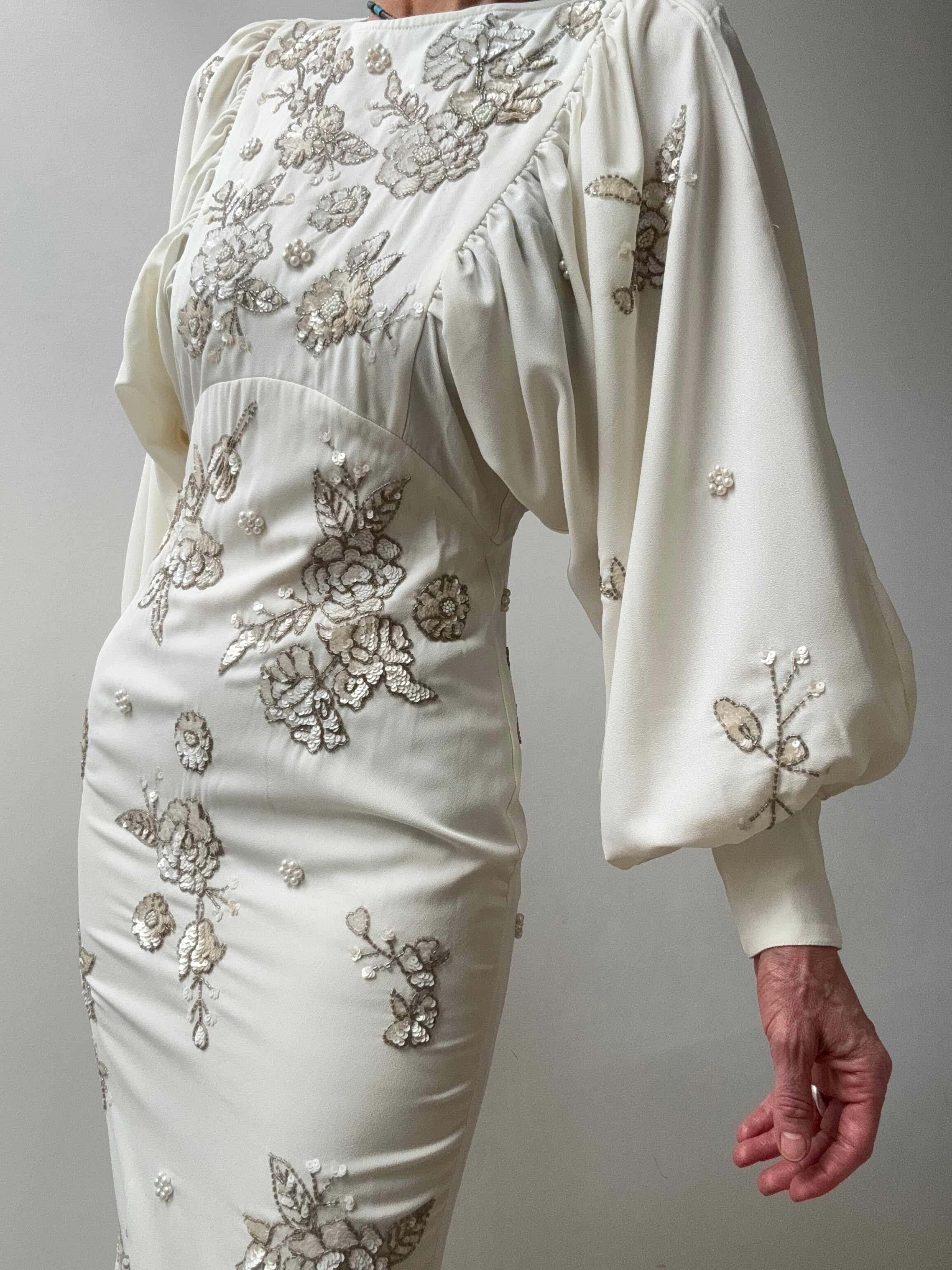 Drop Sleeve Fishtail Dress | Dresses