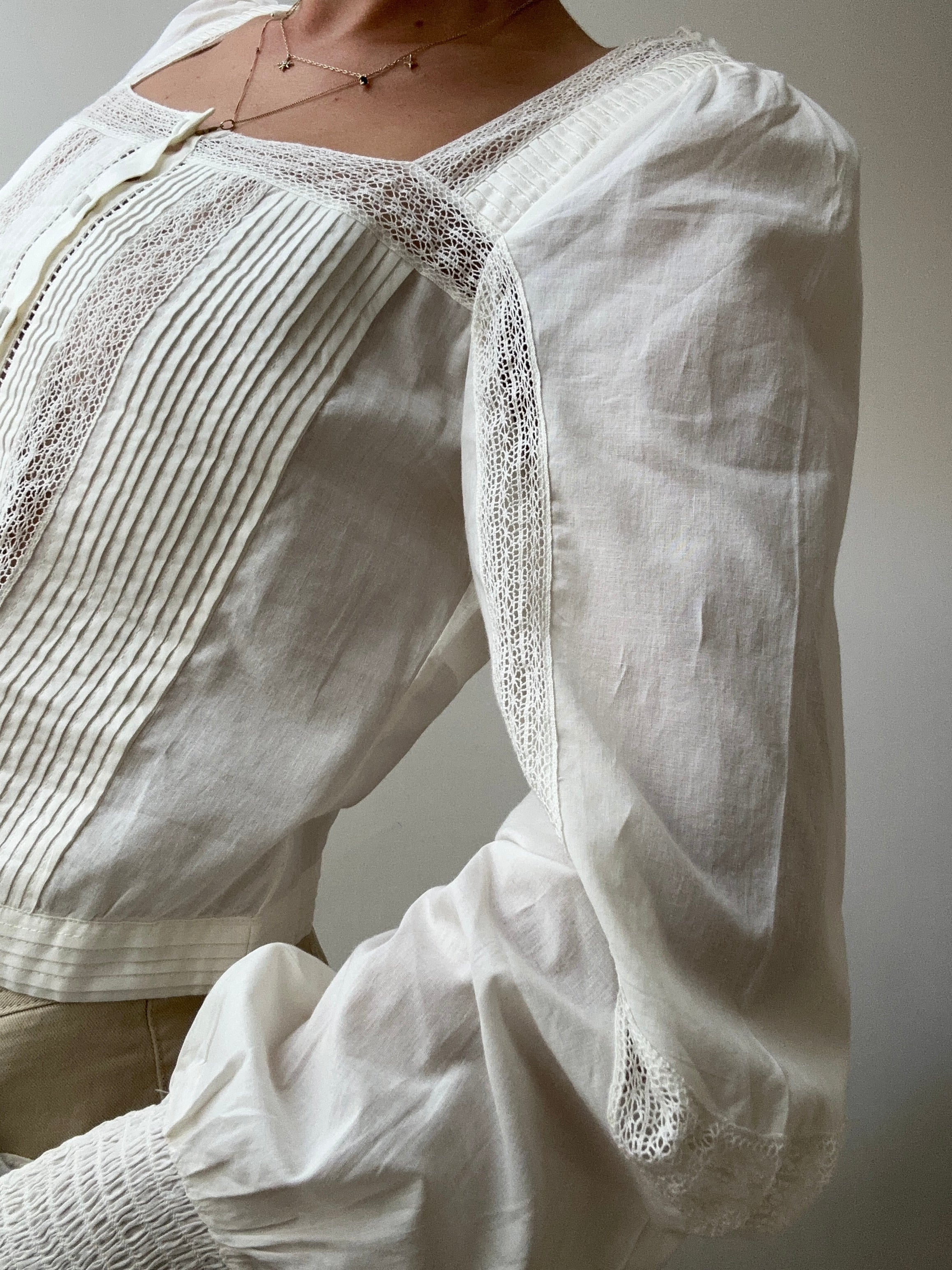 Ese O Ese Square Neck Blouse | Blouses