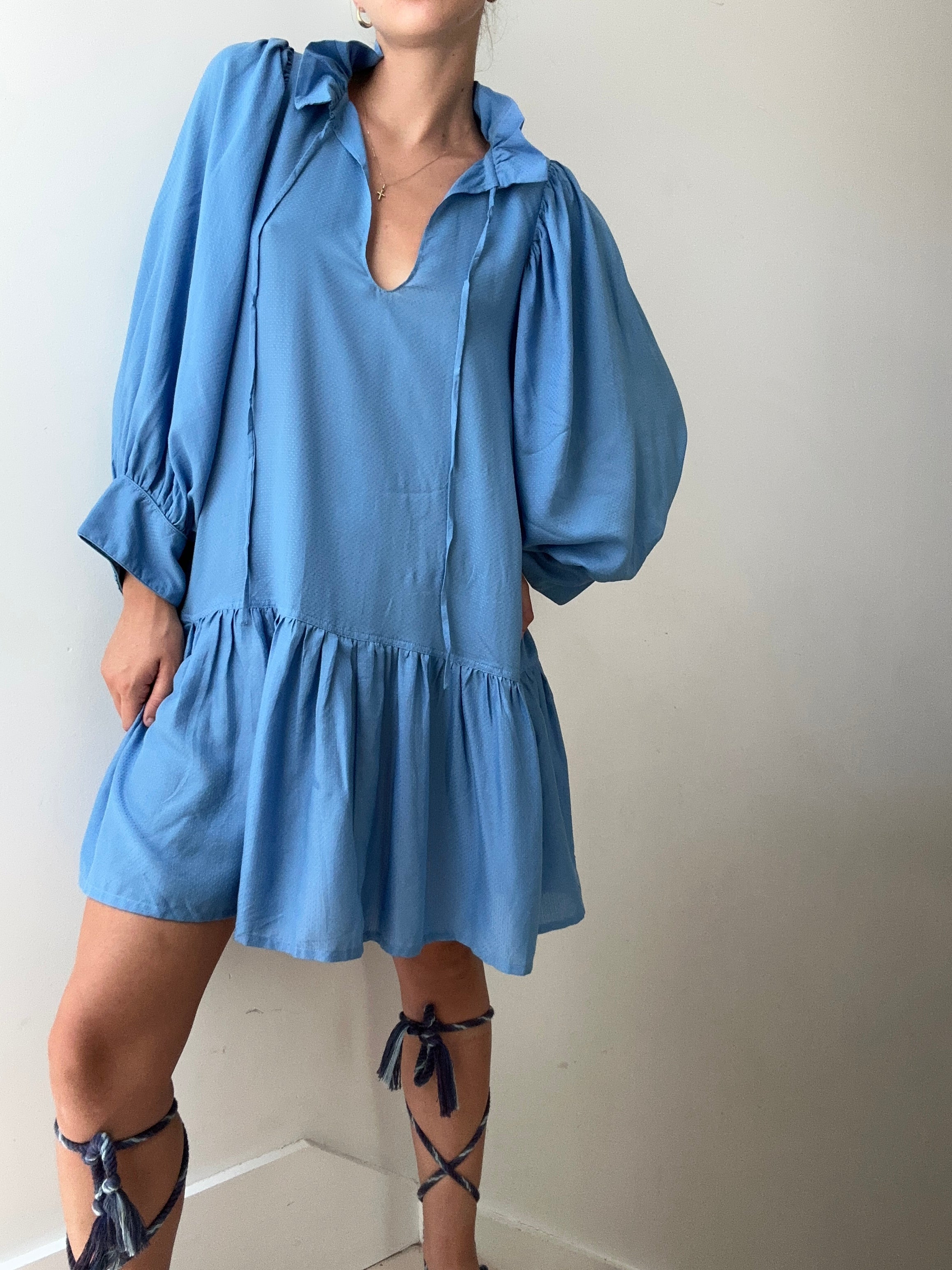 Evarae Dresses Evarae Marais Dress Blue