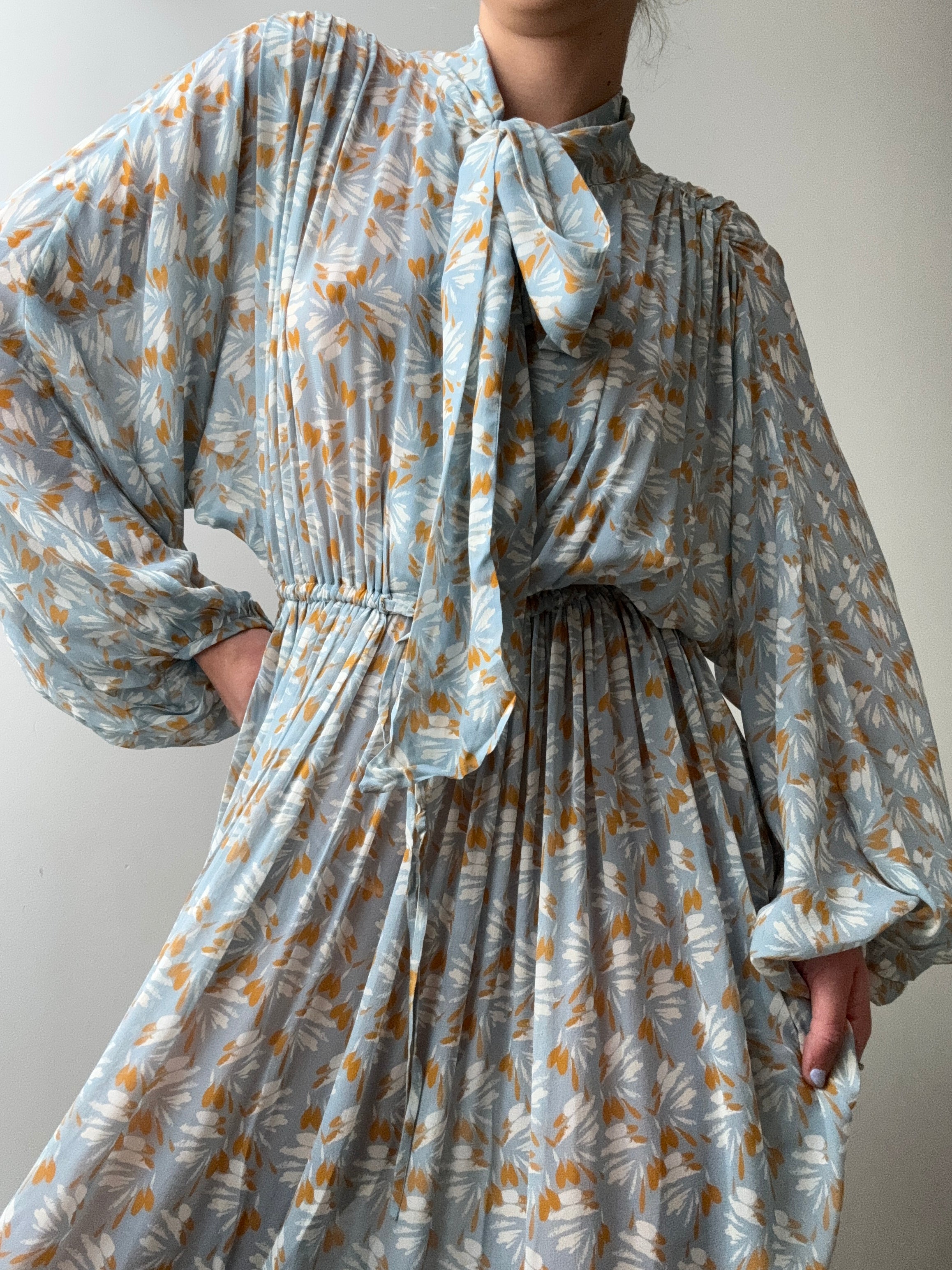 Evarae Dresses Evarae Tie Maxi Dress Petal