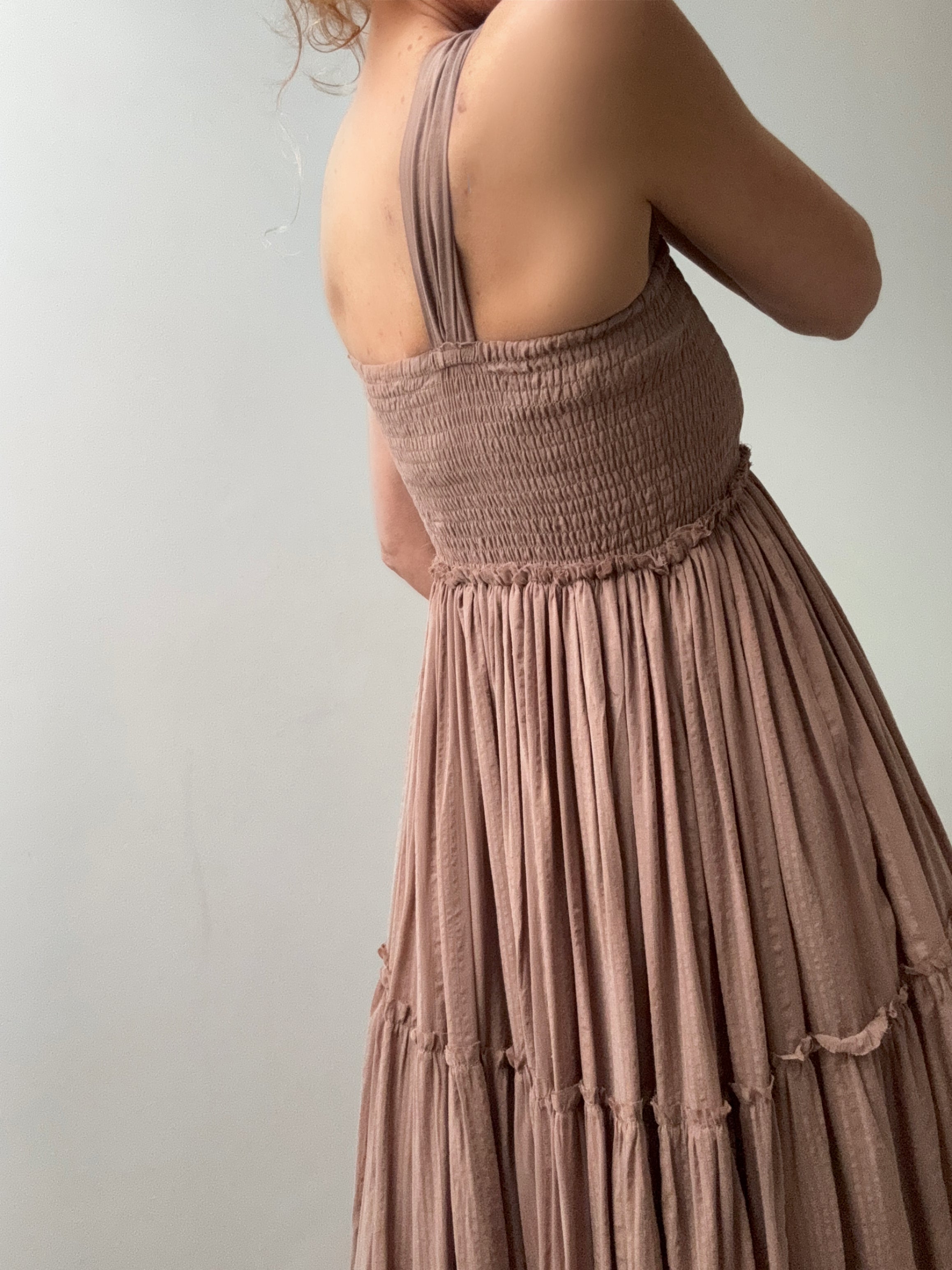 Evarae Dresses Small Evarae Amais Dress Latte