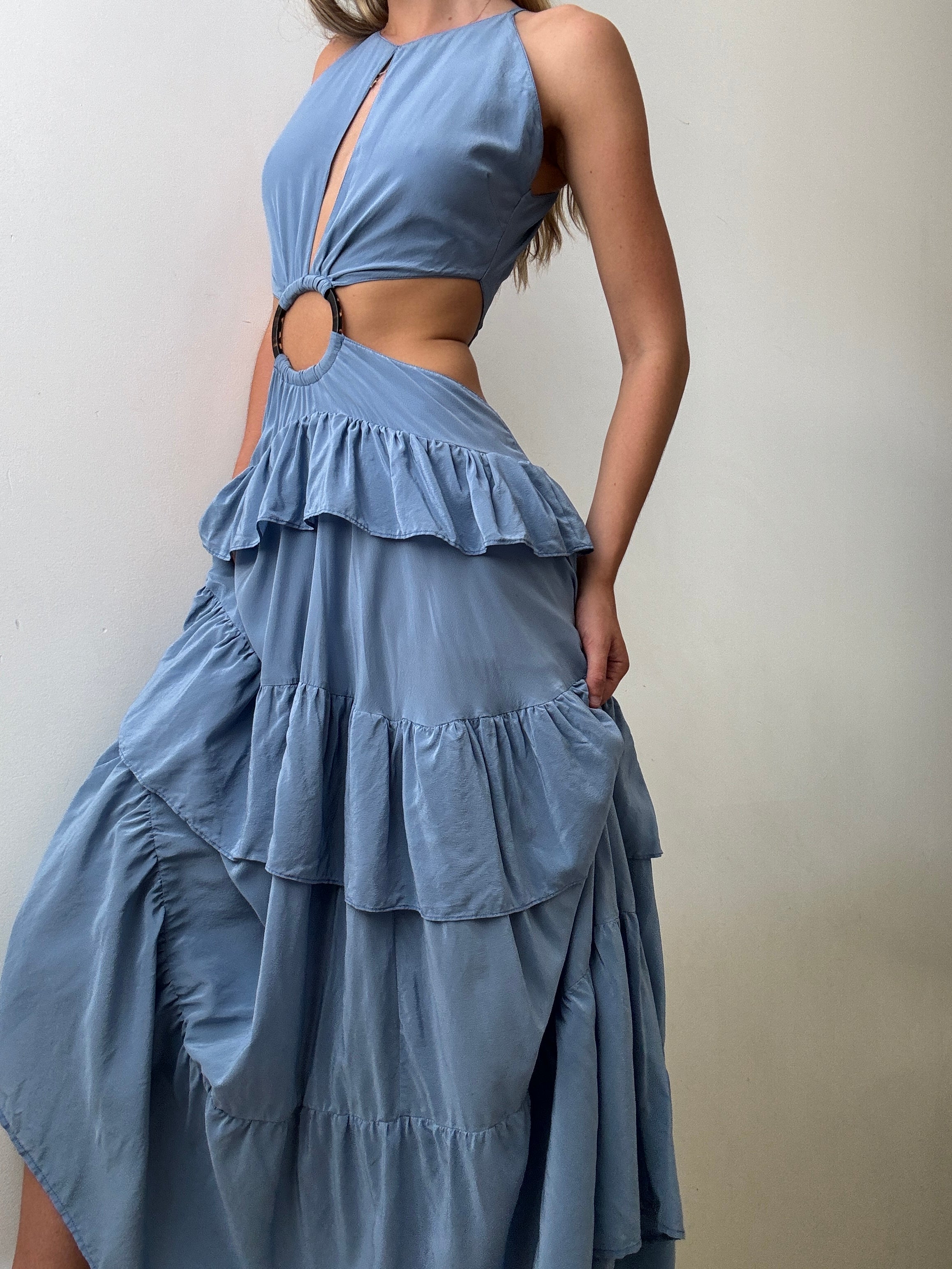 Silk Lily Maxi Dress | Dresses