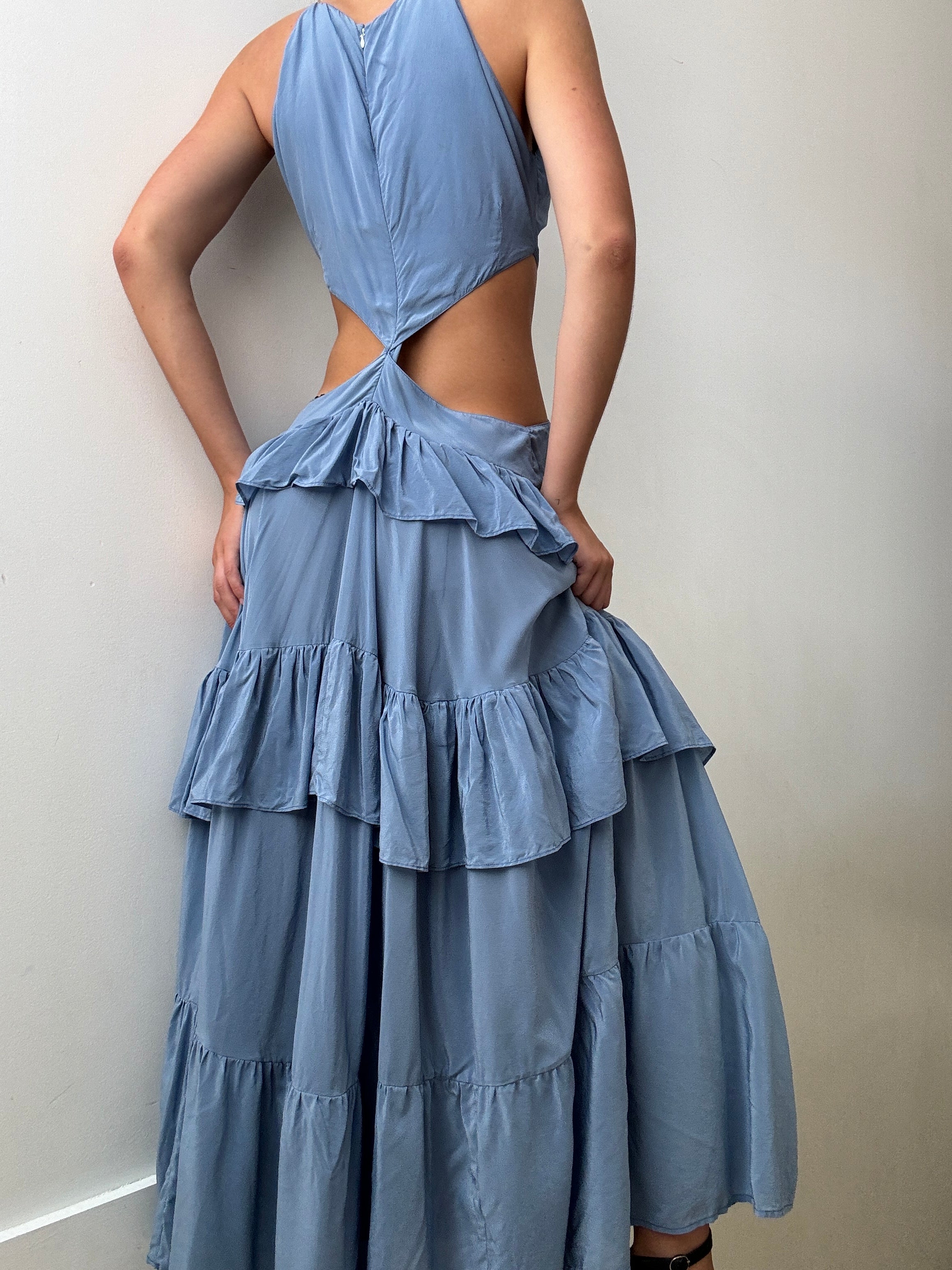 Silk Lily Maxi Dress | Dresses