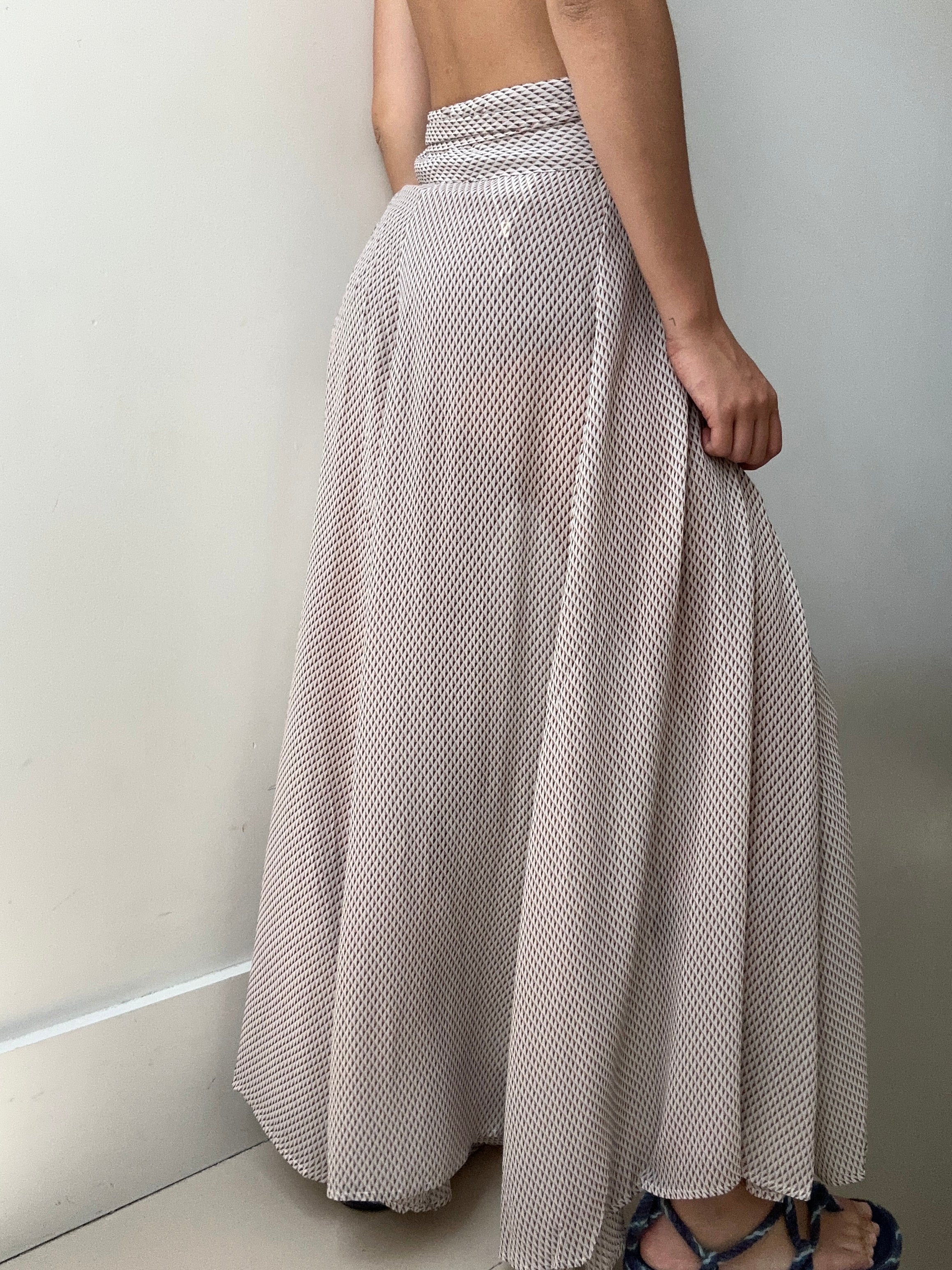 Evarae Silk Wrap Skirt | Skirts
