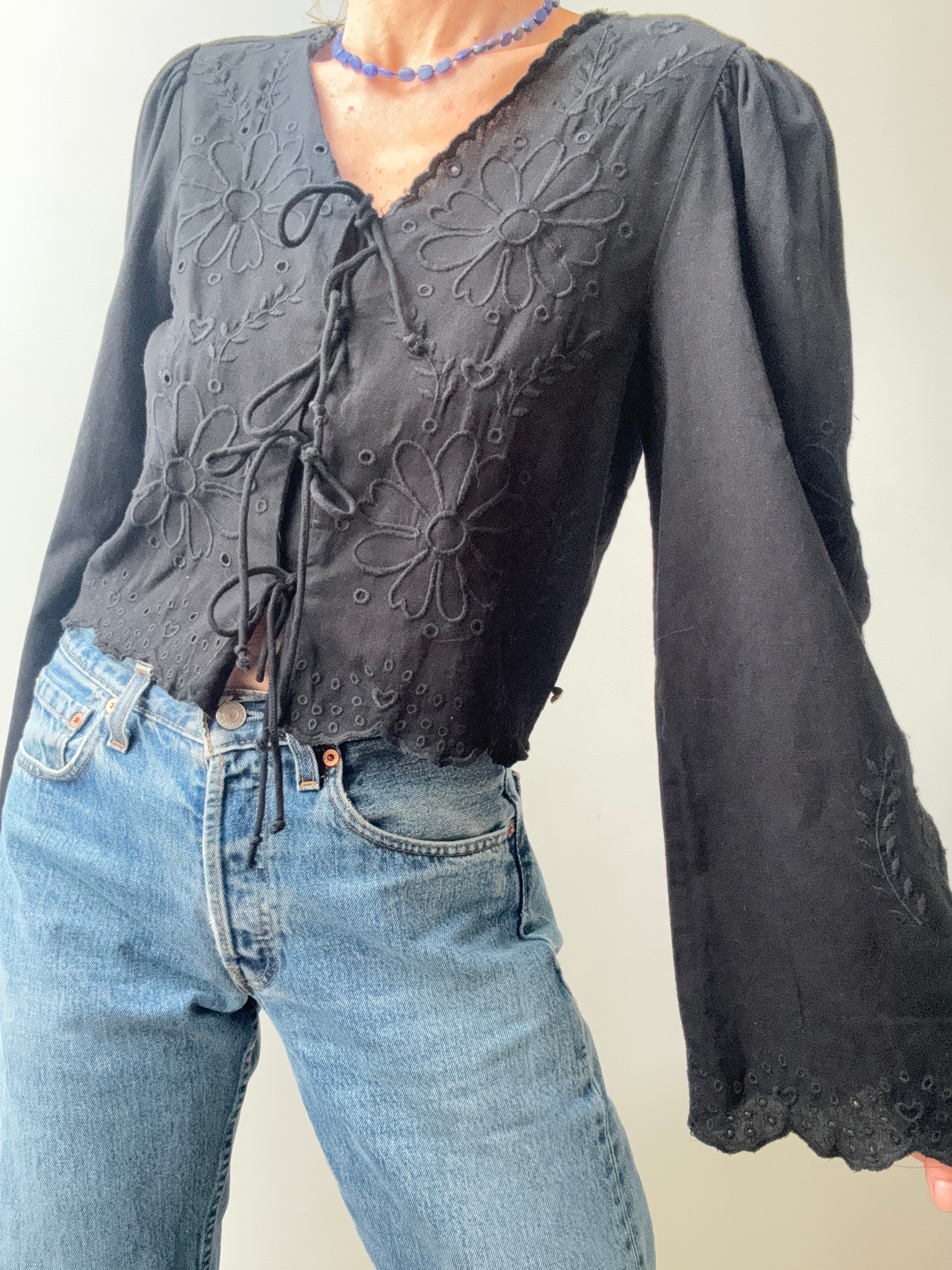 Fabienne Chapot Tops Sterre SS Top Black