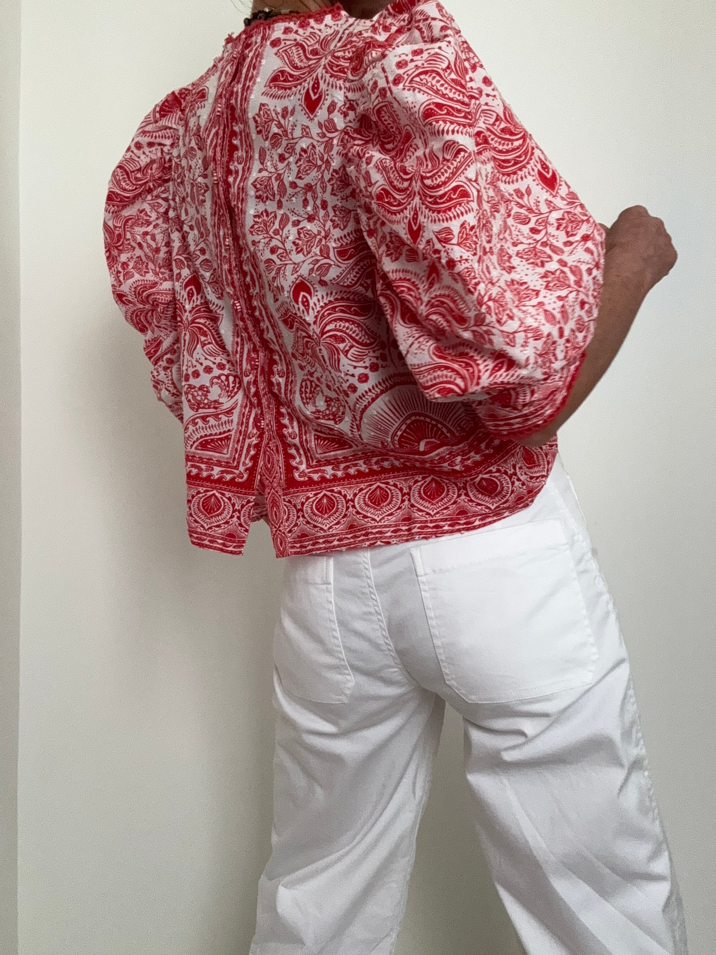 Farm Rio Blouses Farm Rio Ricamino Blouse Print