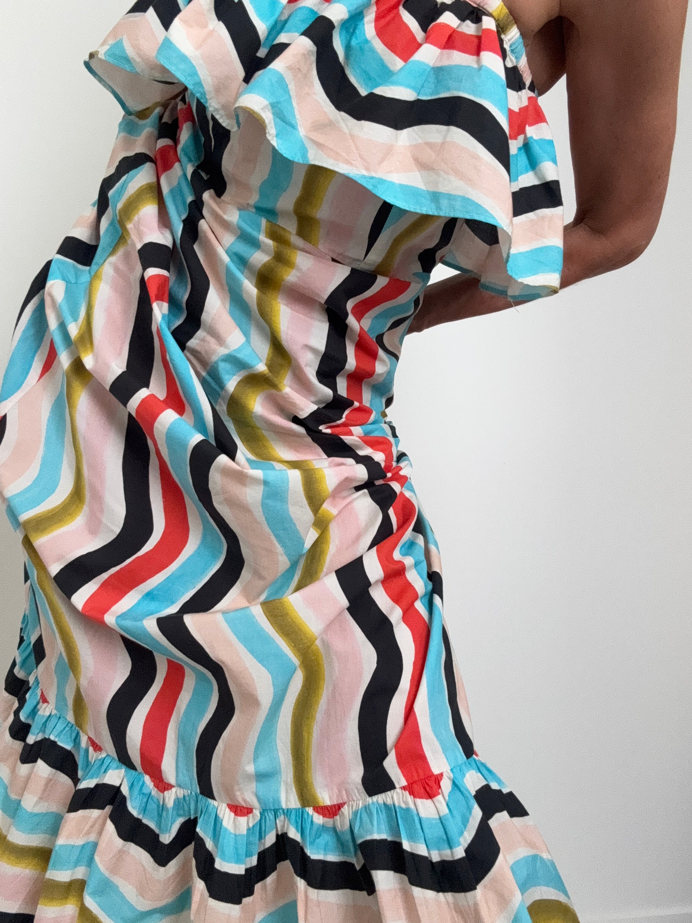 Farm Rio Dresses Farm Rio Ruffle Maxi Dress